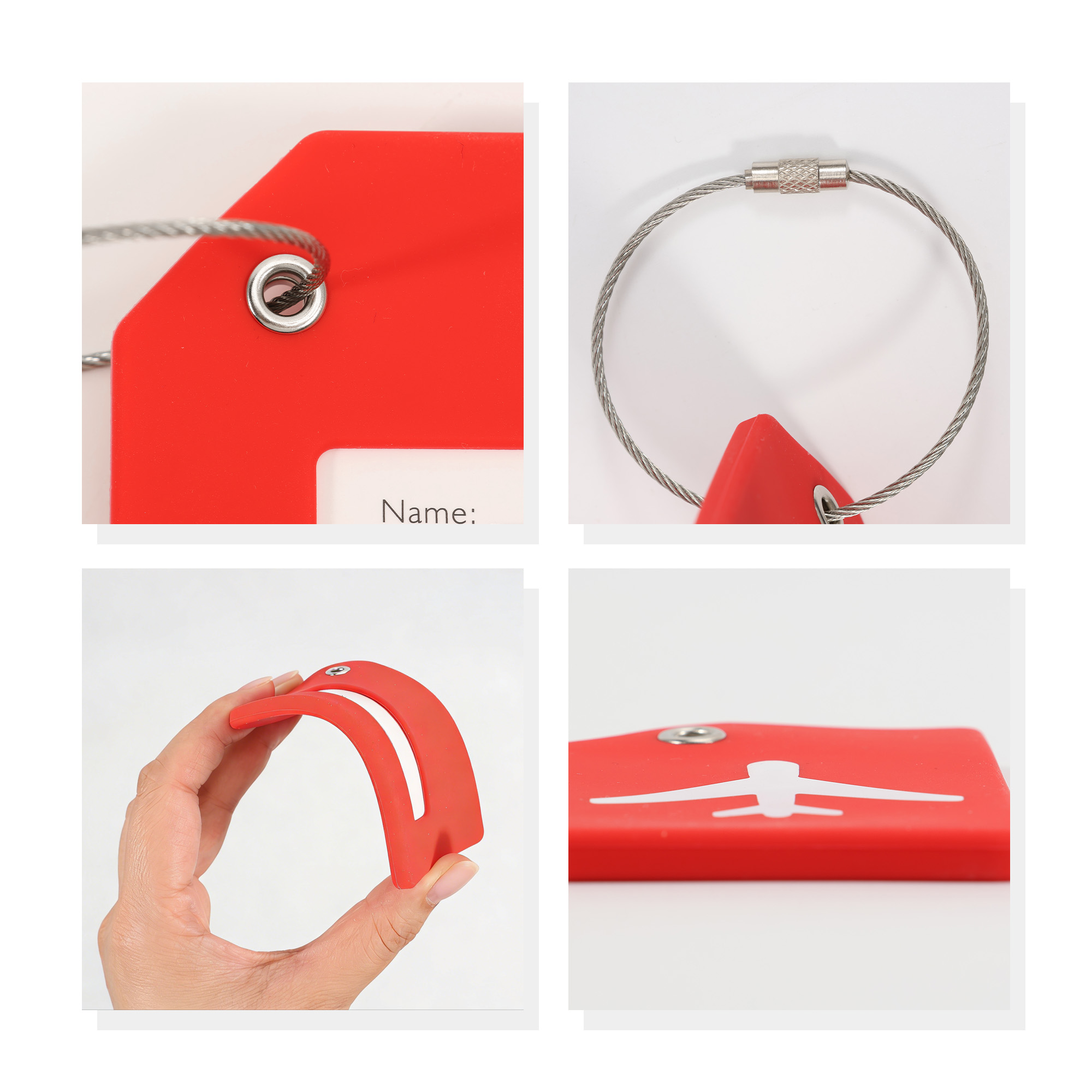 Soft Silicone Luggage Tag - Image 11