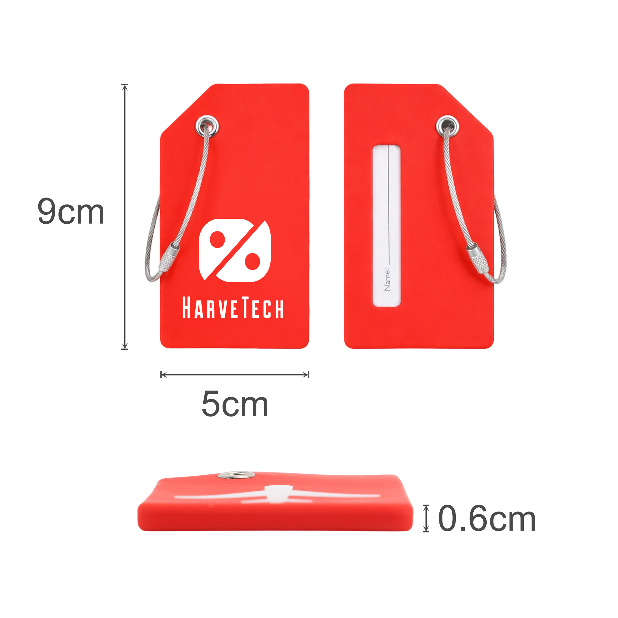 Soft Silicone Luggage Tag - Image 9