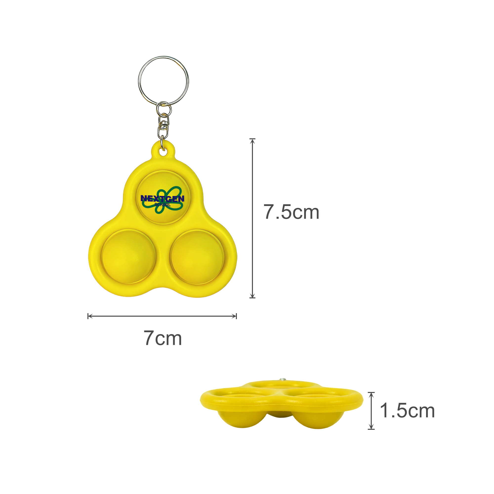 Pop 3 Bubbles Keychain - Image 9