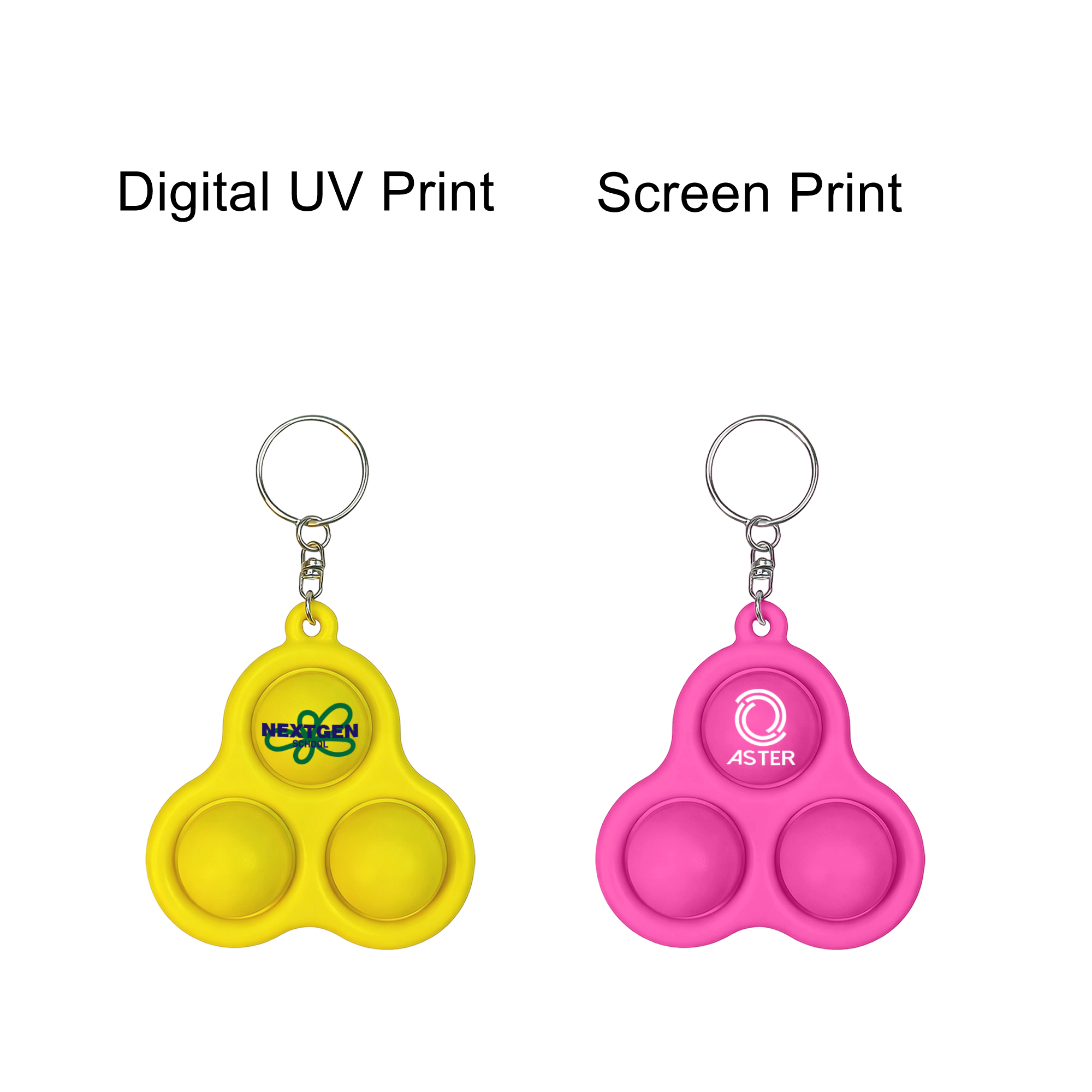 Pop 3 Bubbles Keychain - Image 10