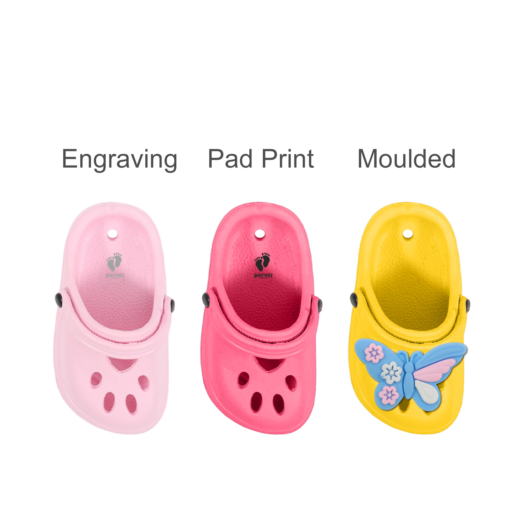 Paw Shape Clog Shoe Fridge Magnets - Image 9