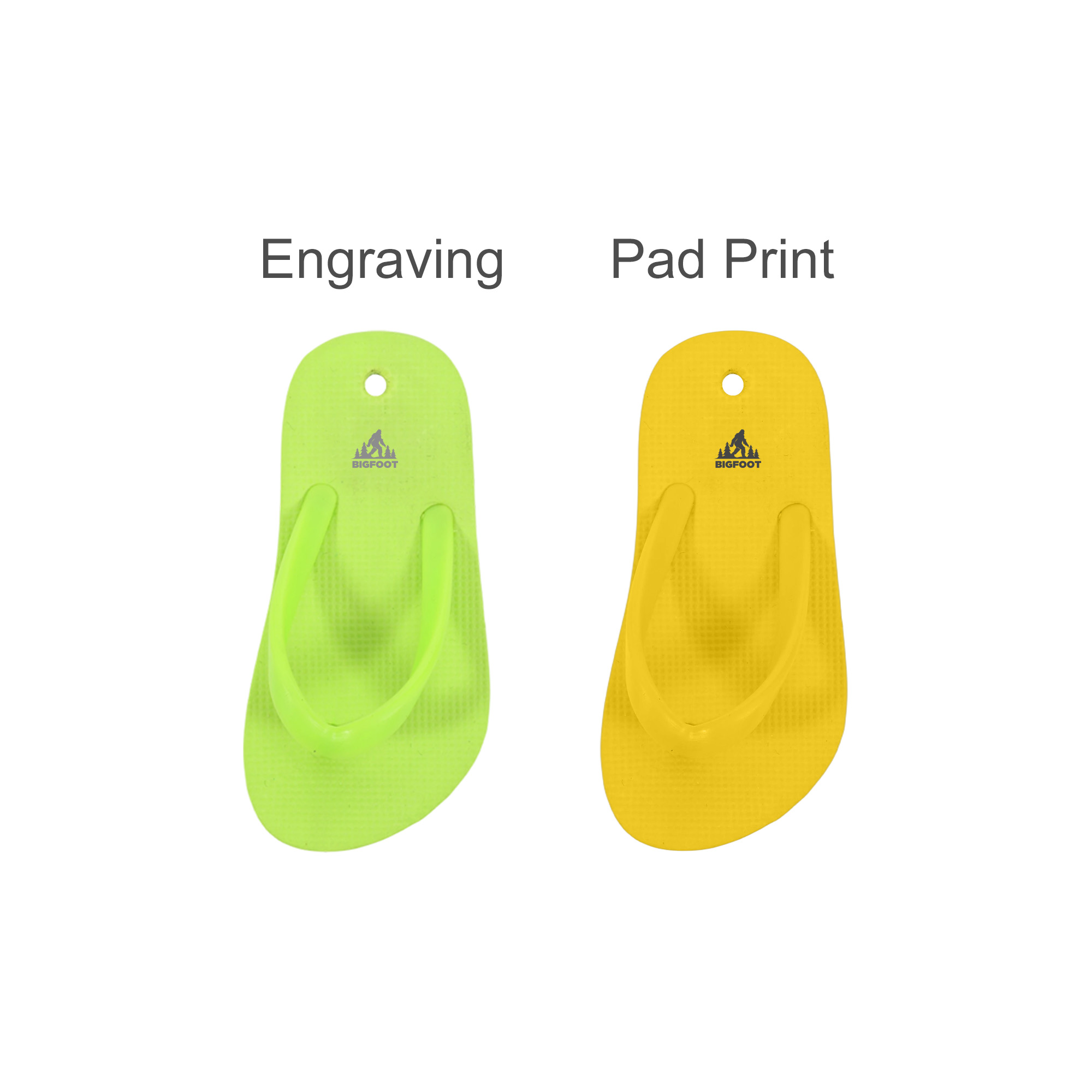 Thongs Shape Clog Shoe Charms - Image 11