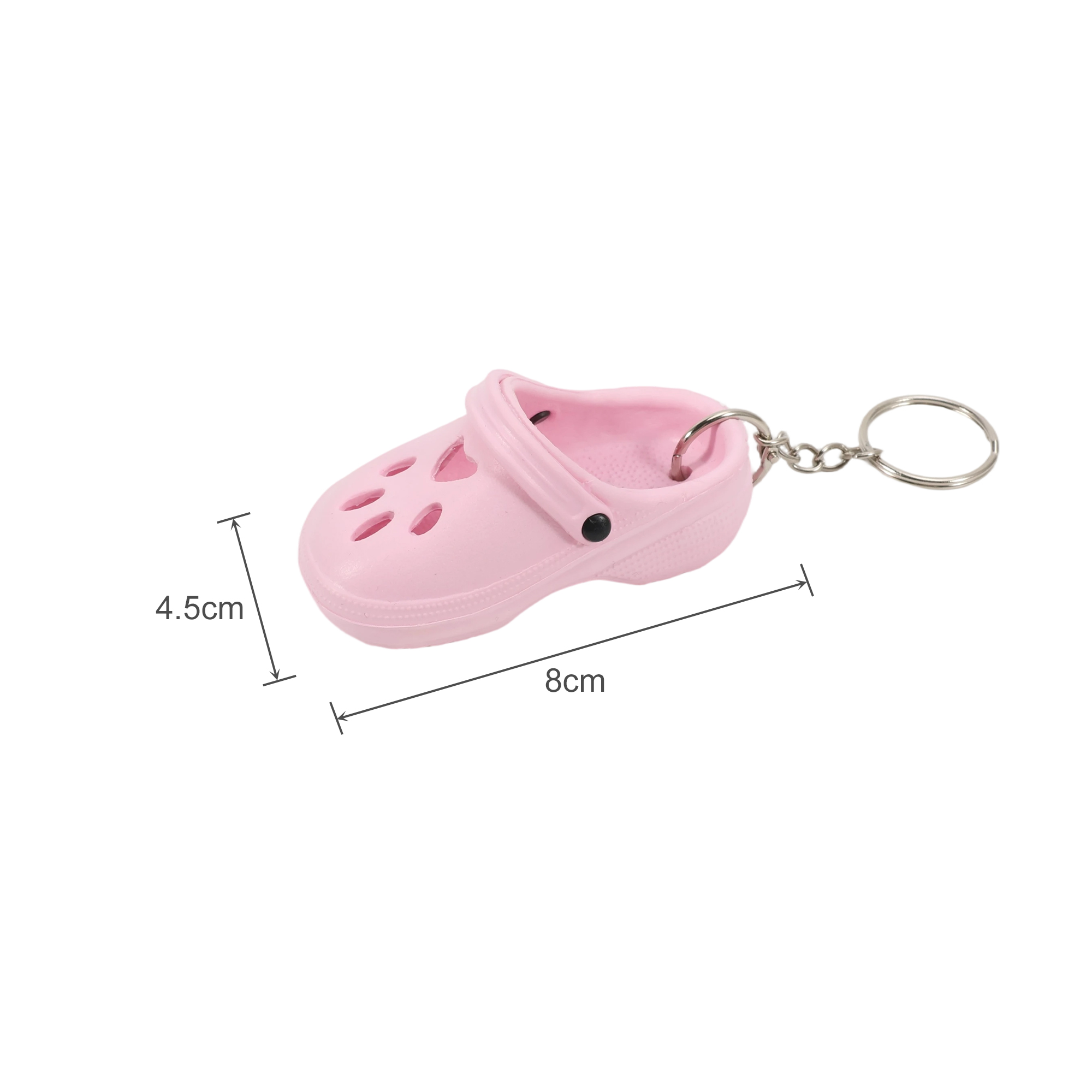 Paw Shape Clog Shoe Keyring - Image 8