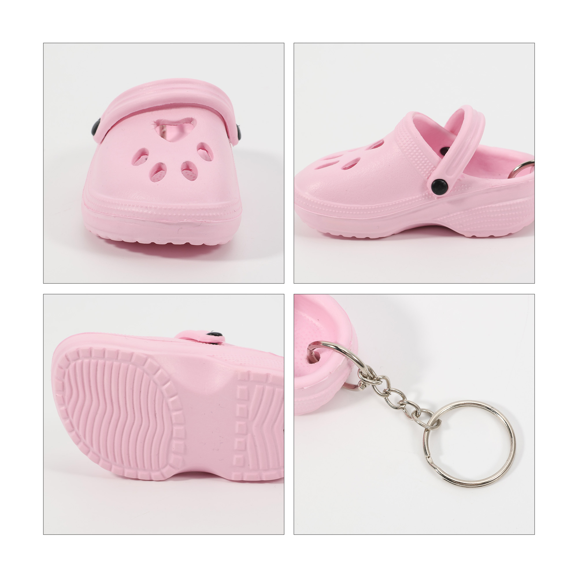 Paw Shape Clog Shoe Keyring - Image 10