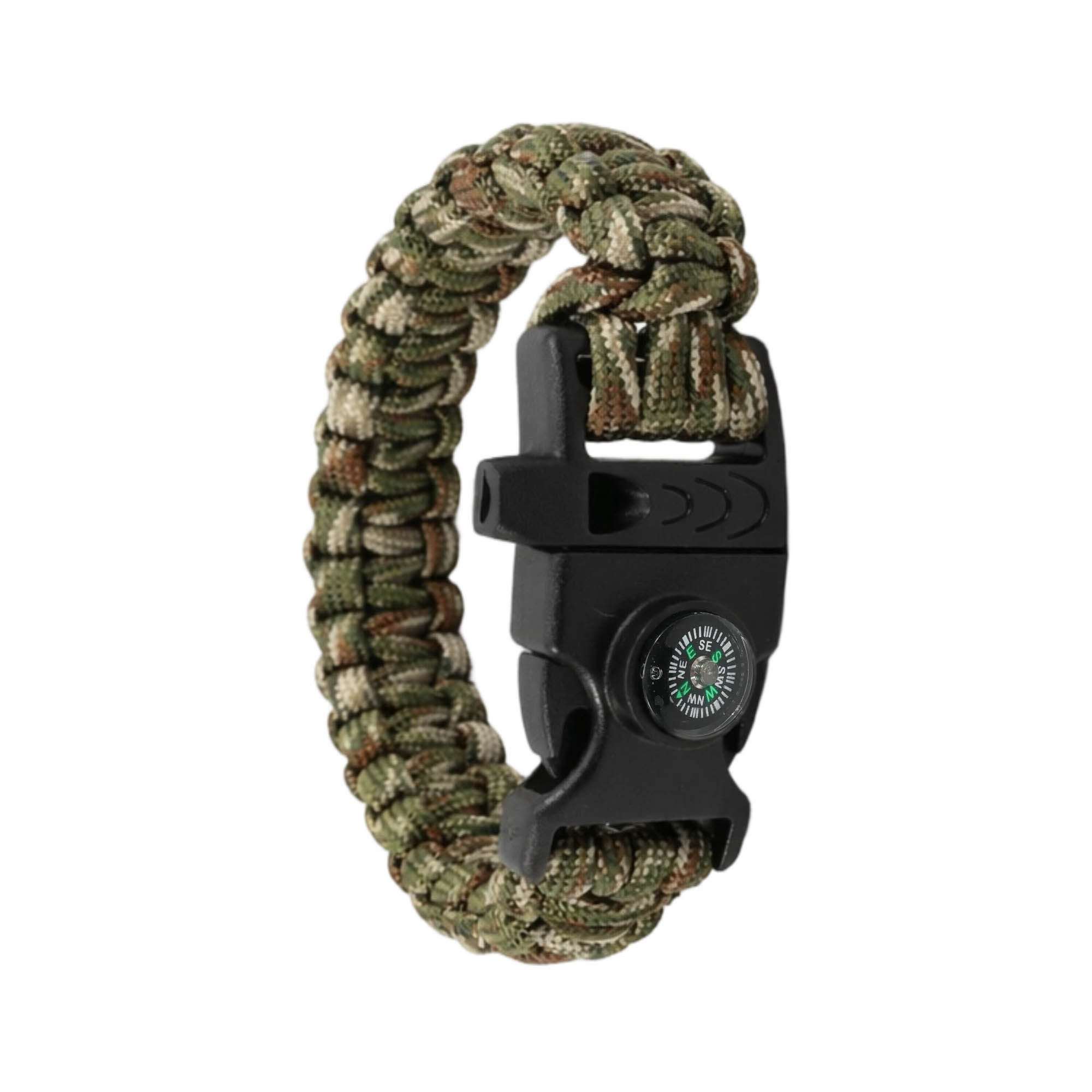 3 in 1 Emergency Survival Bracelet with Whistle and Compass, Survival Kit - Image 4