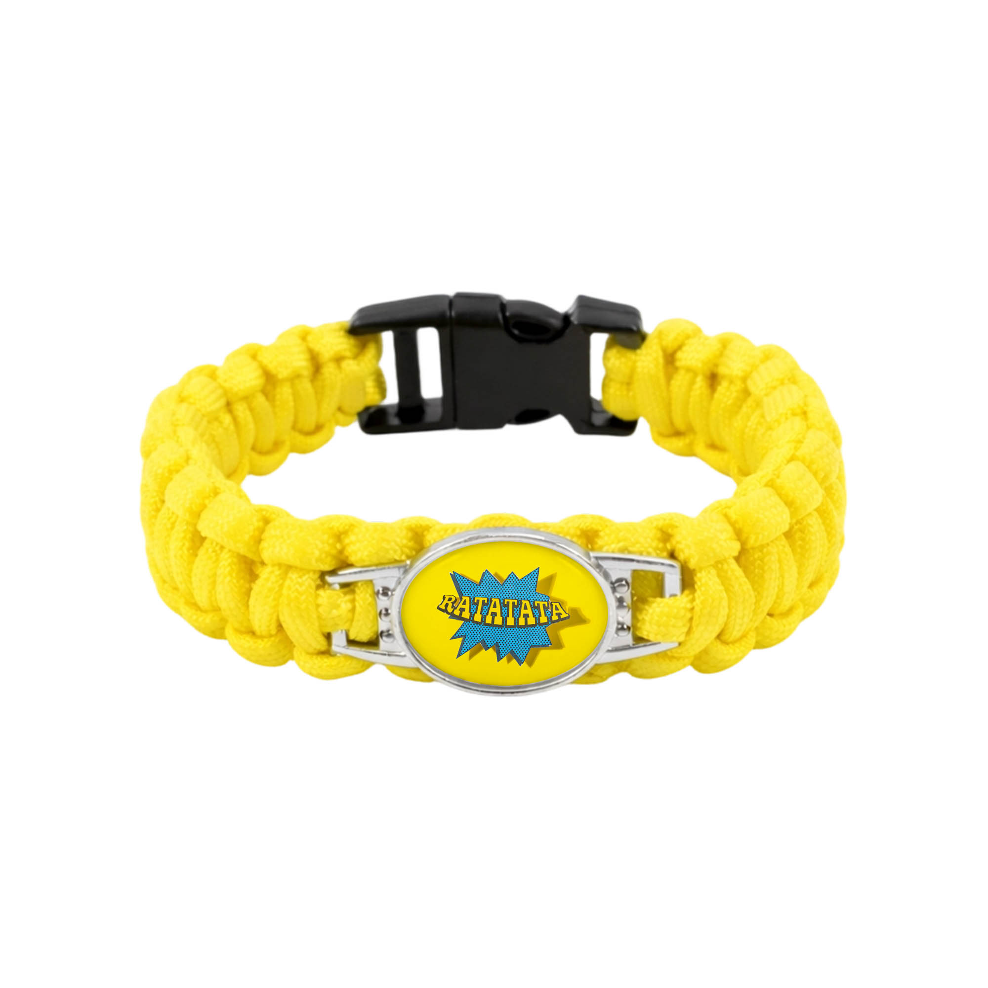Braided Paracord Bracelet with Themed Pendant - Image 5