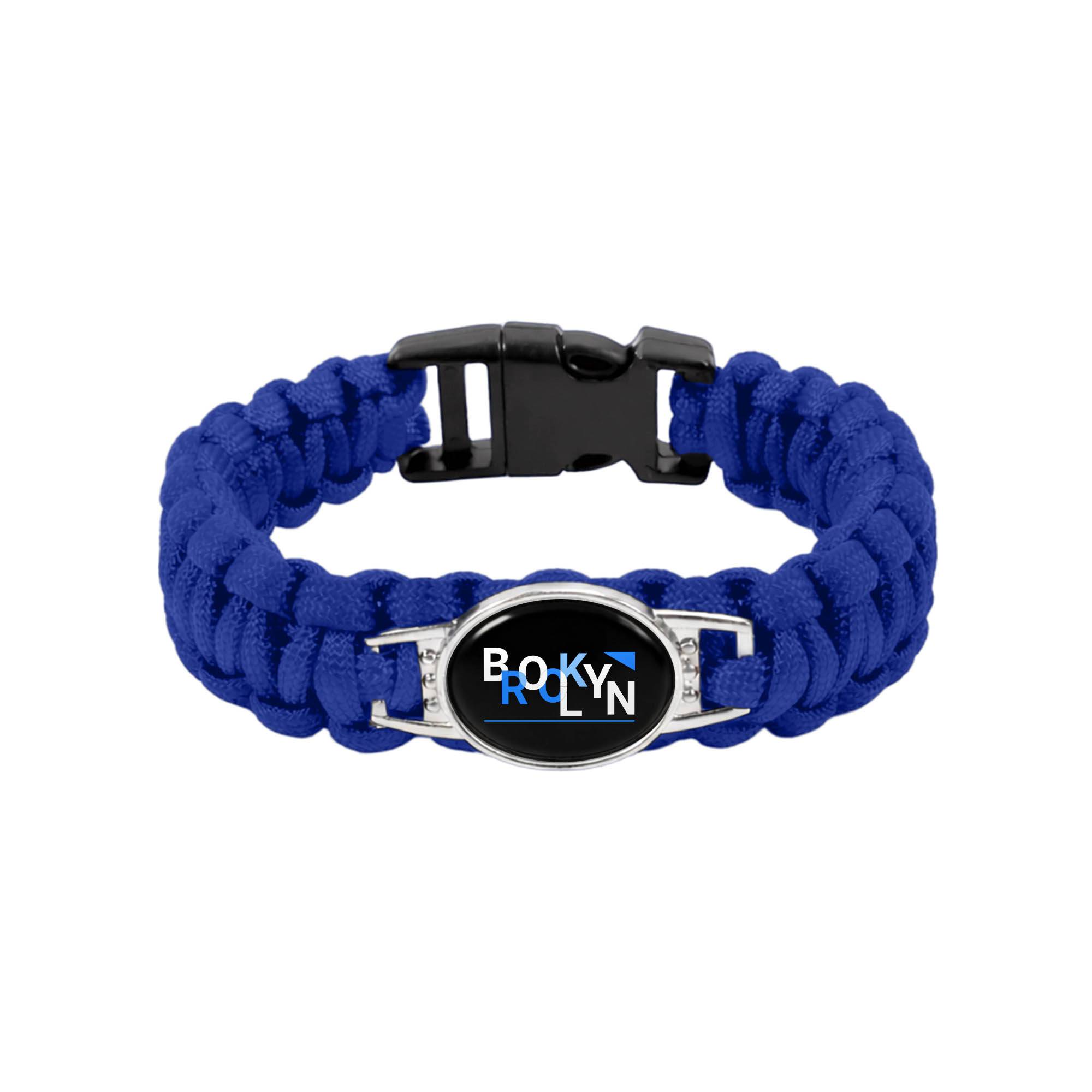 Braided Paracord Bracelet with Themed Pendant - Image 4