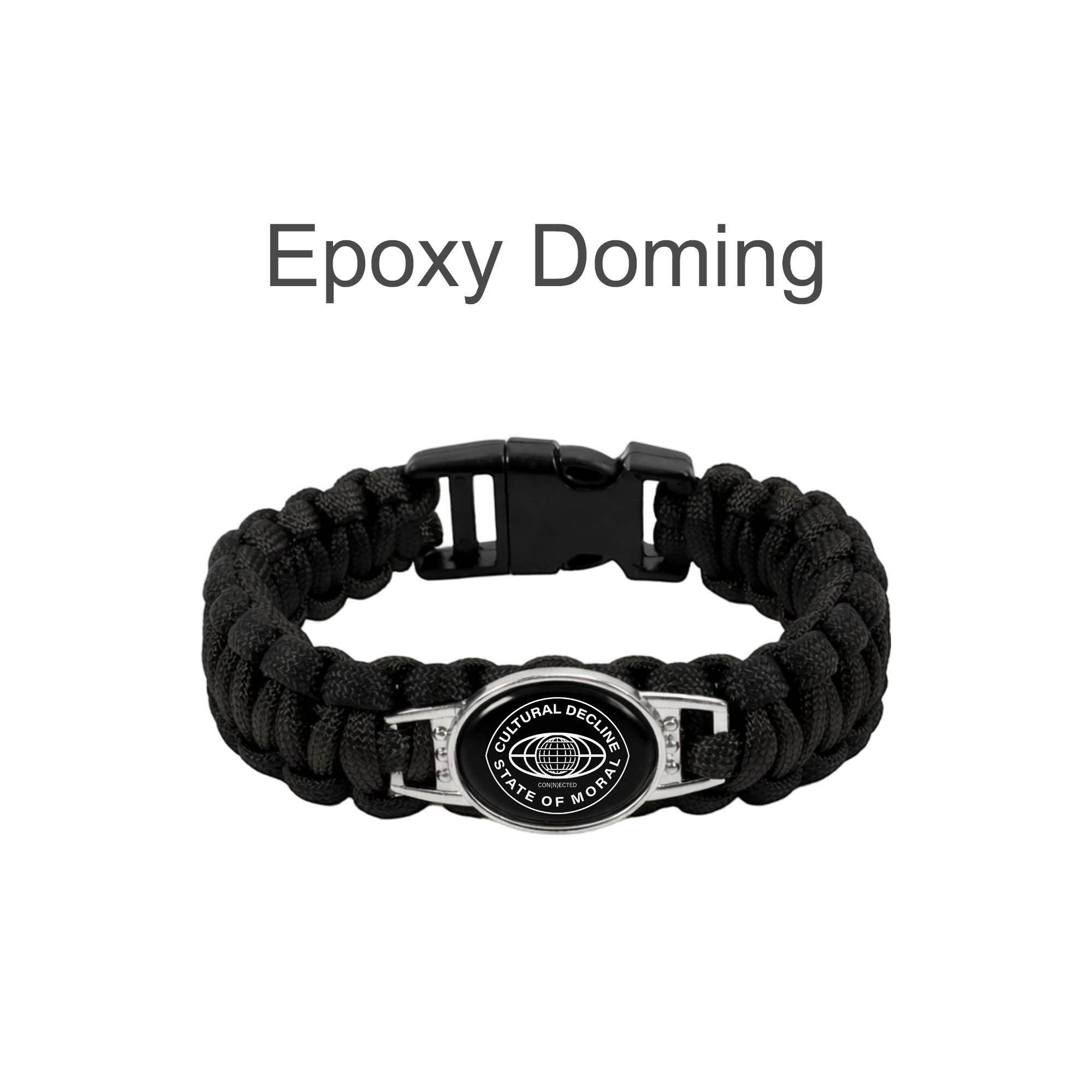 Braided Paracord Bracelet with Themed Pendant - Image 8