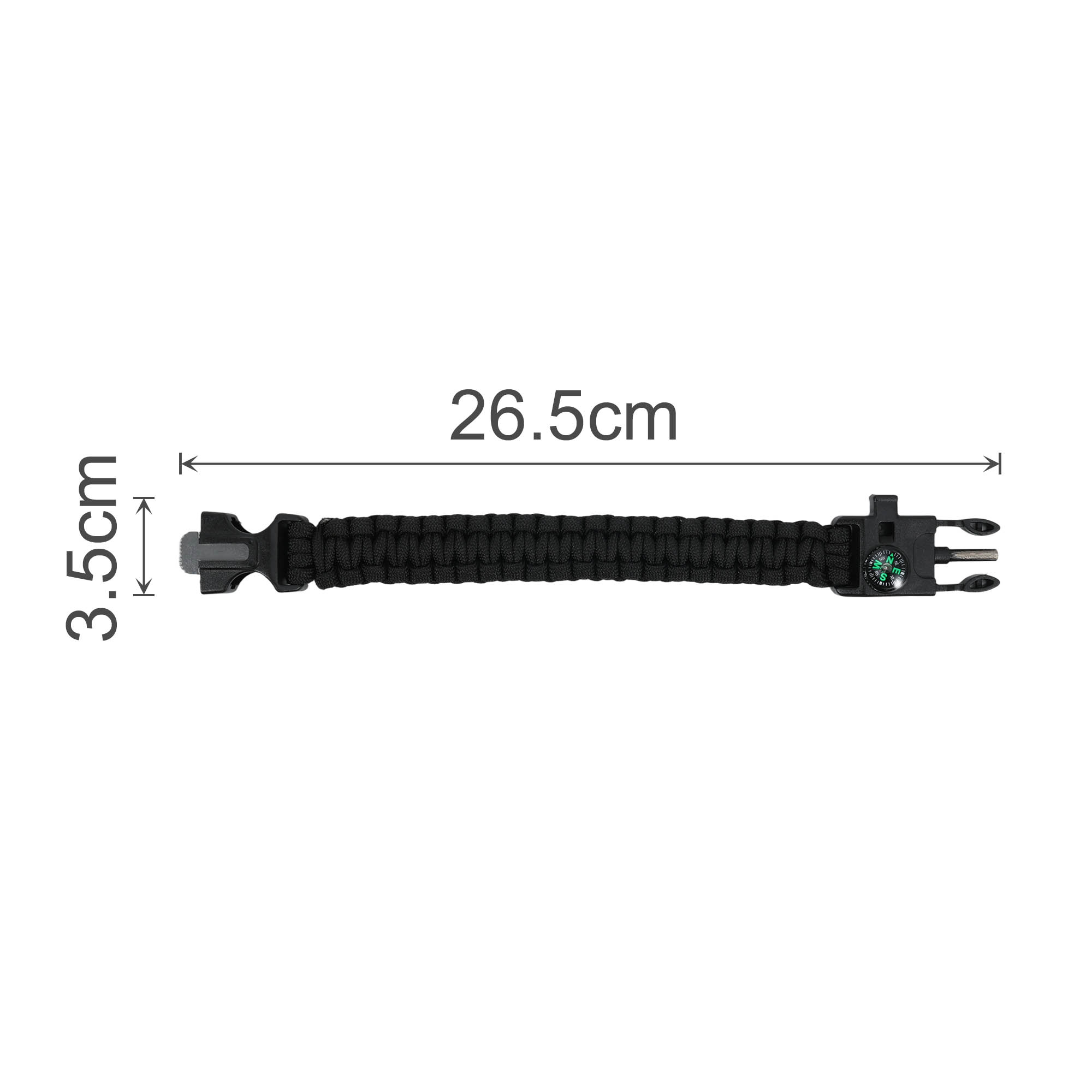 5 in 1 Survival Bracelet - Image 7