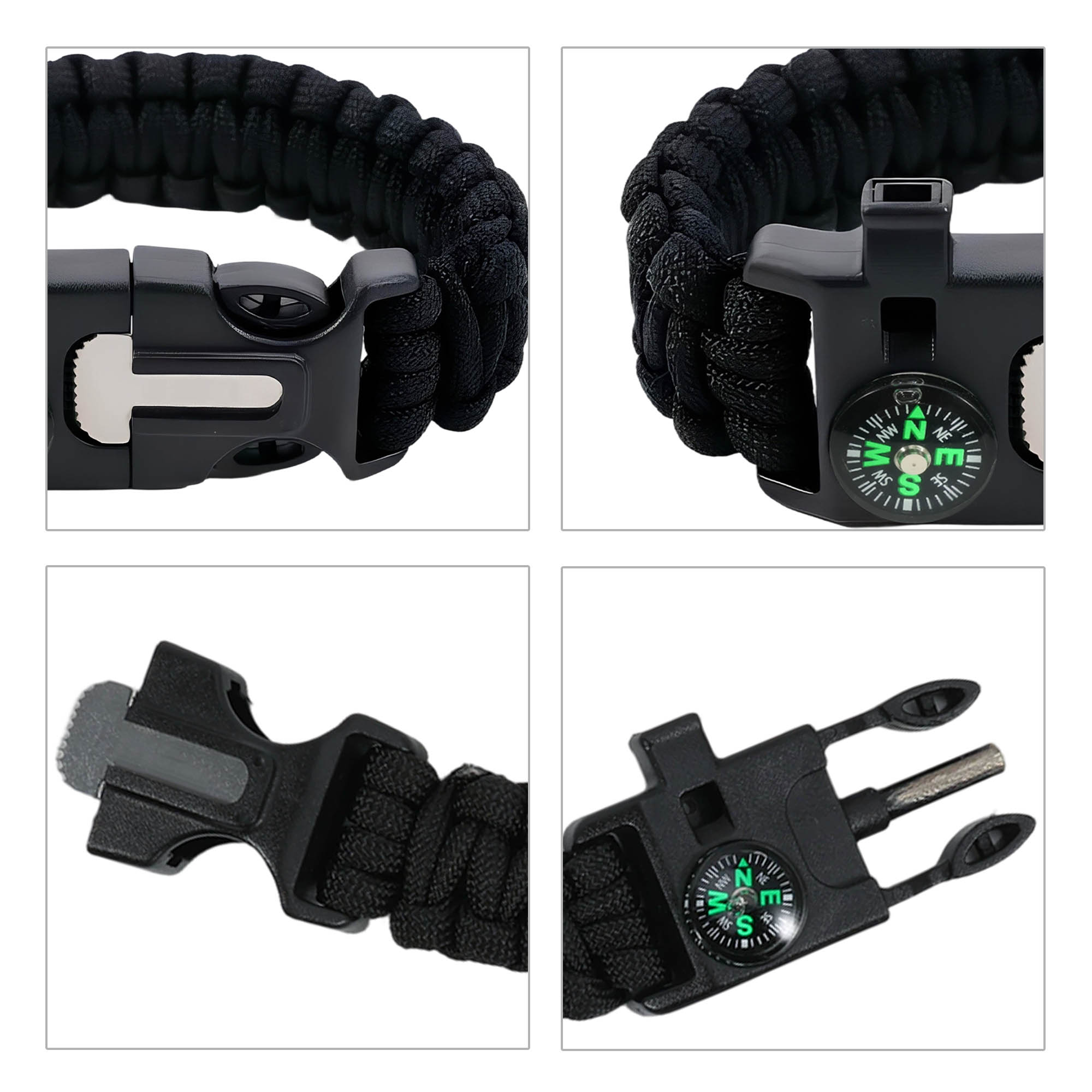 5 in 1 Survival Bracelet - Image 9