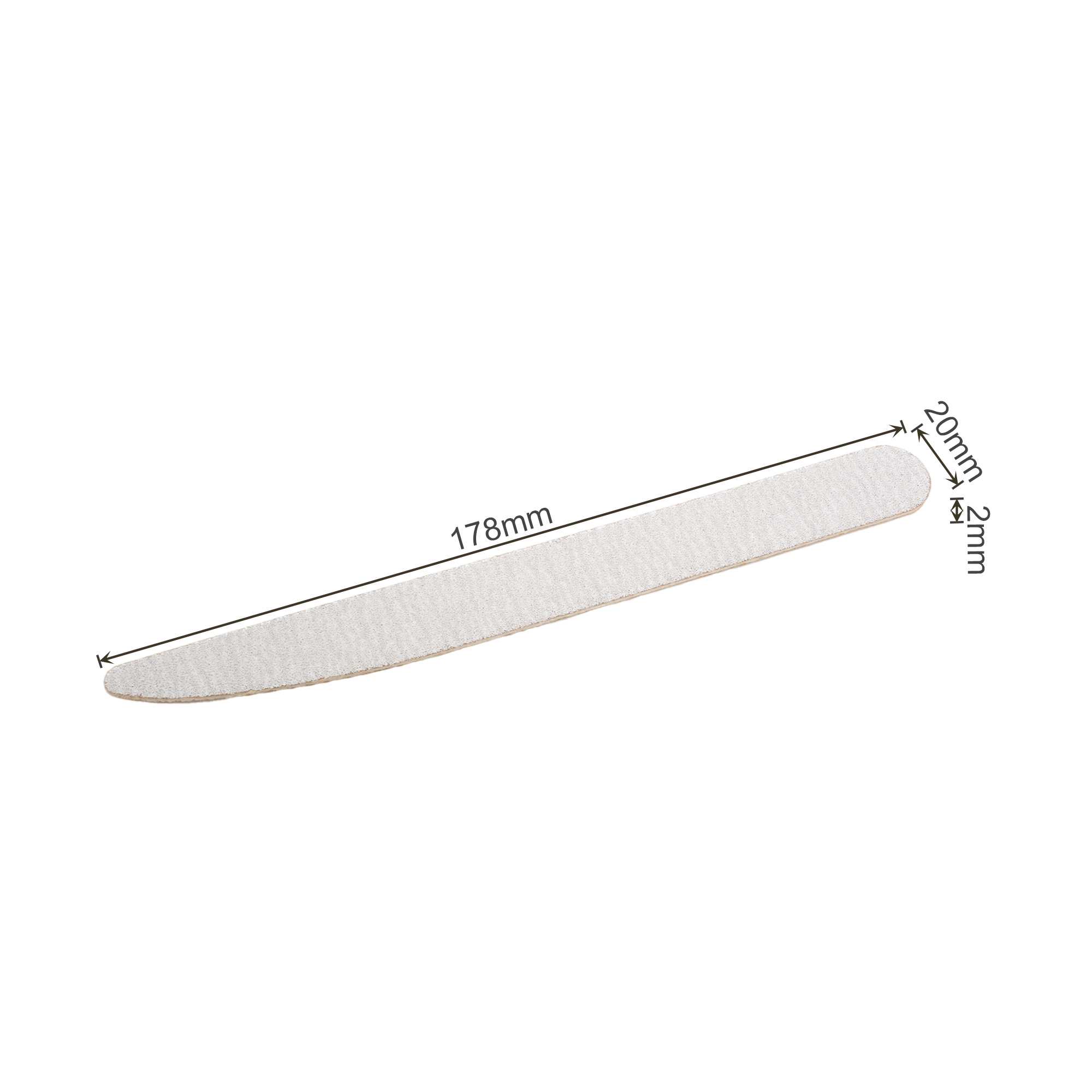 Pack of 50 Wooden Knife Shape Nail Files - Image 4