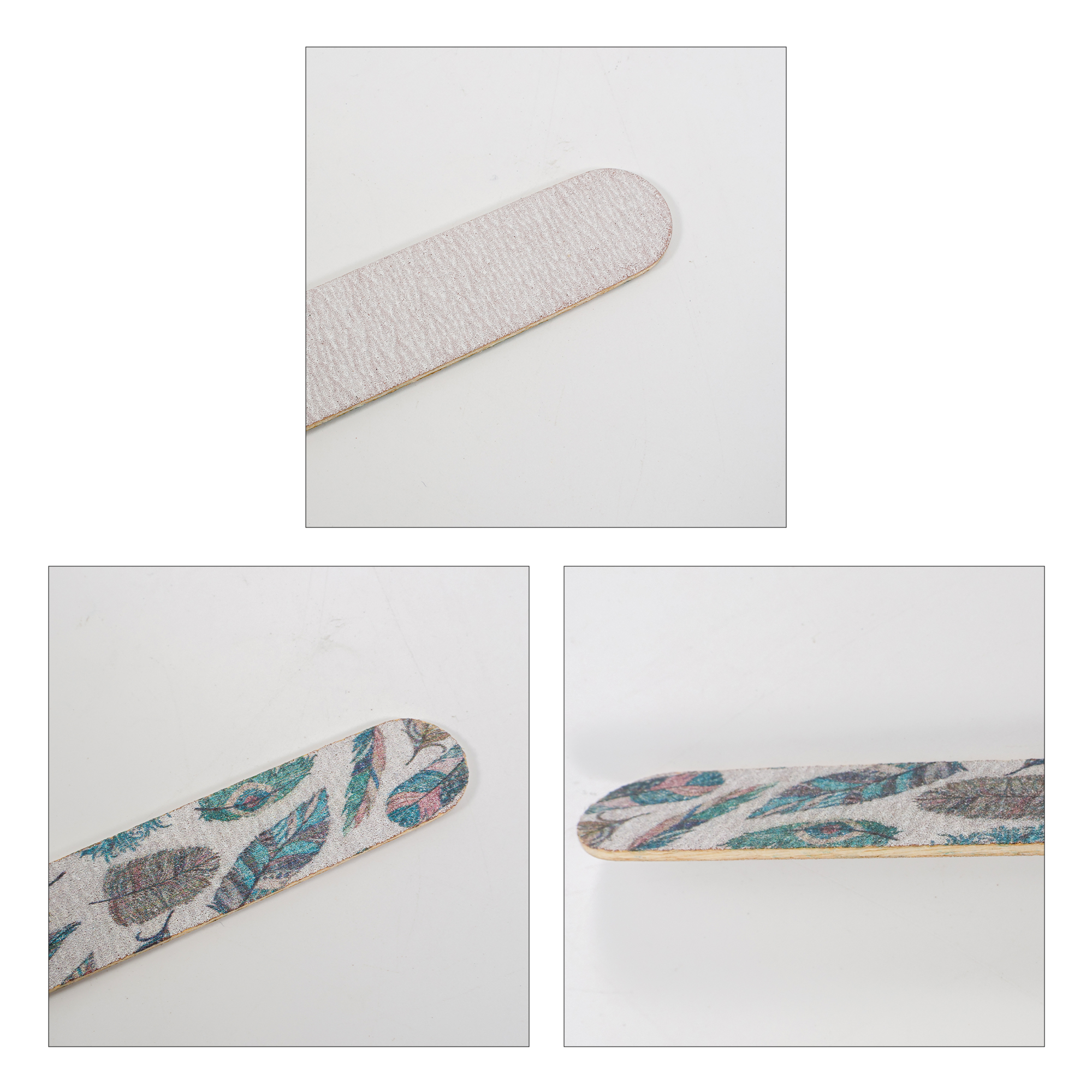 Pack of 50 Wooden Straight Shape Nail Files - Image 6