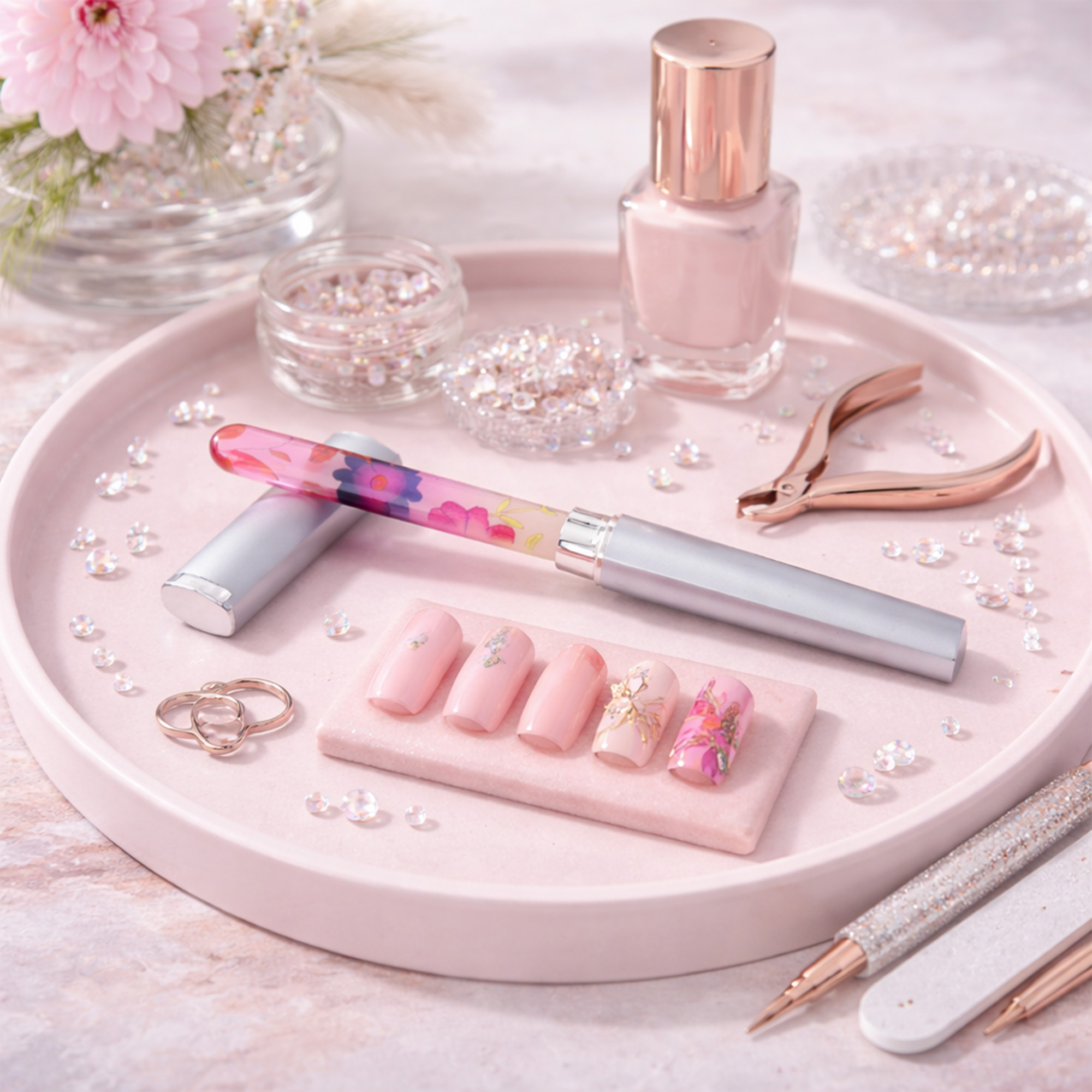 Transparent Crystal Glass Nail File - Image 12