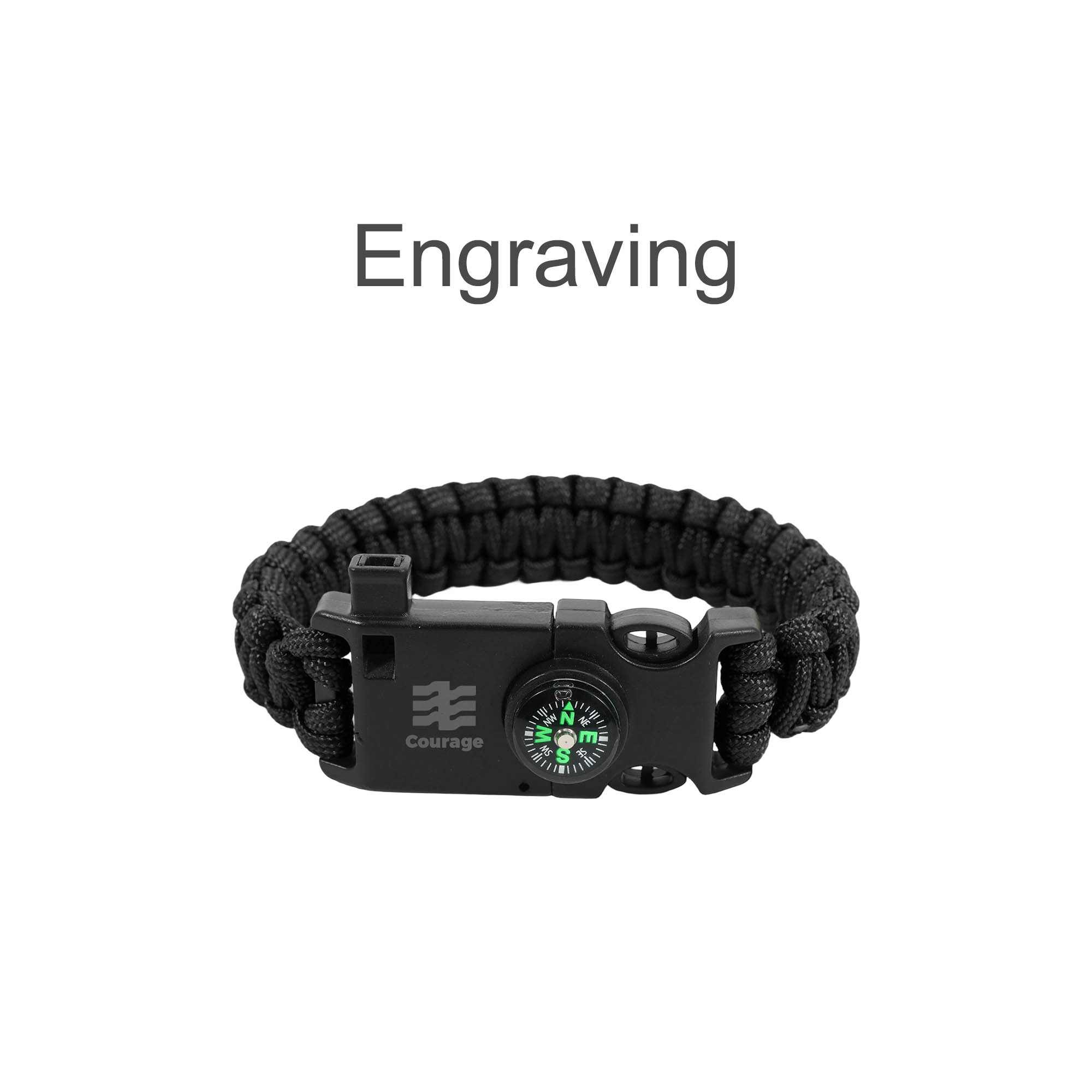 6 in 1 Paracord Survival Bracelet - Image 5