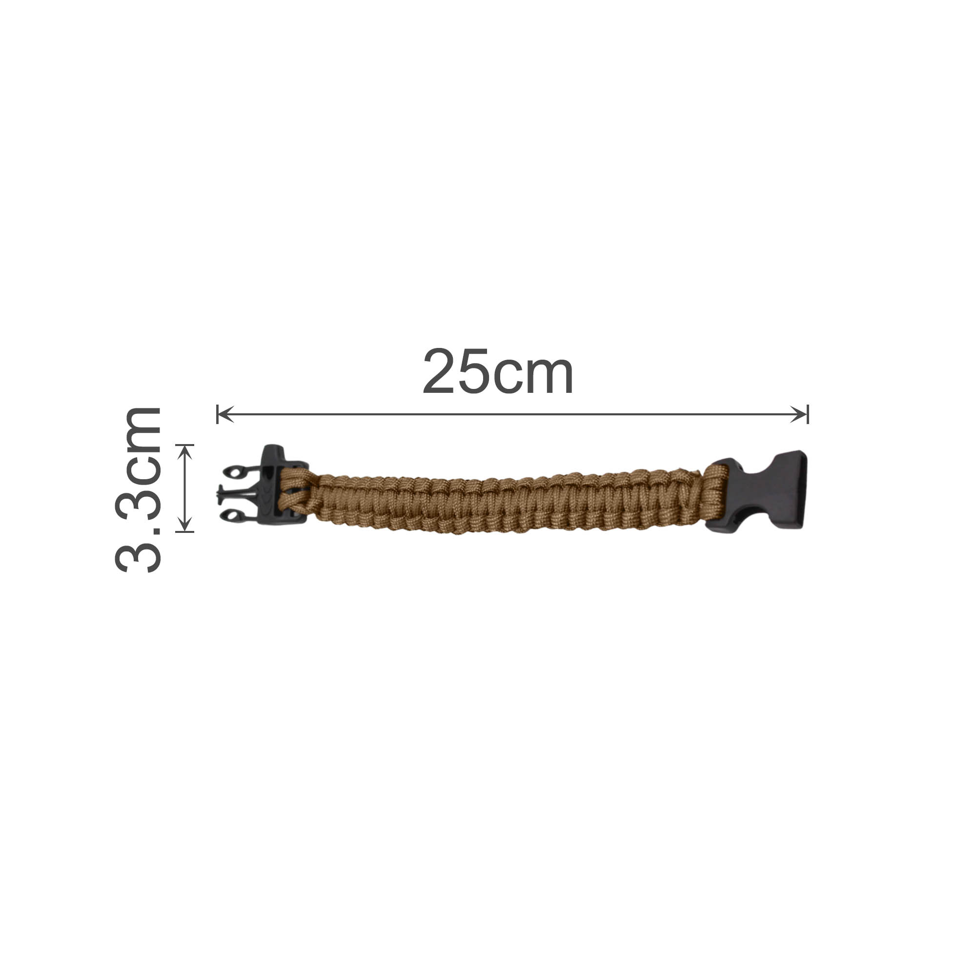 Paracord Bracelet With Whistle - Image 9