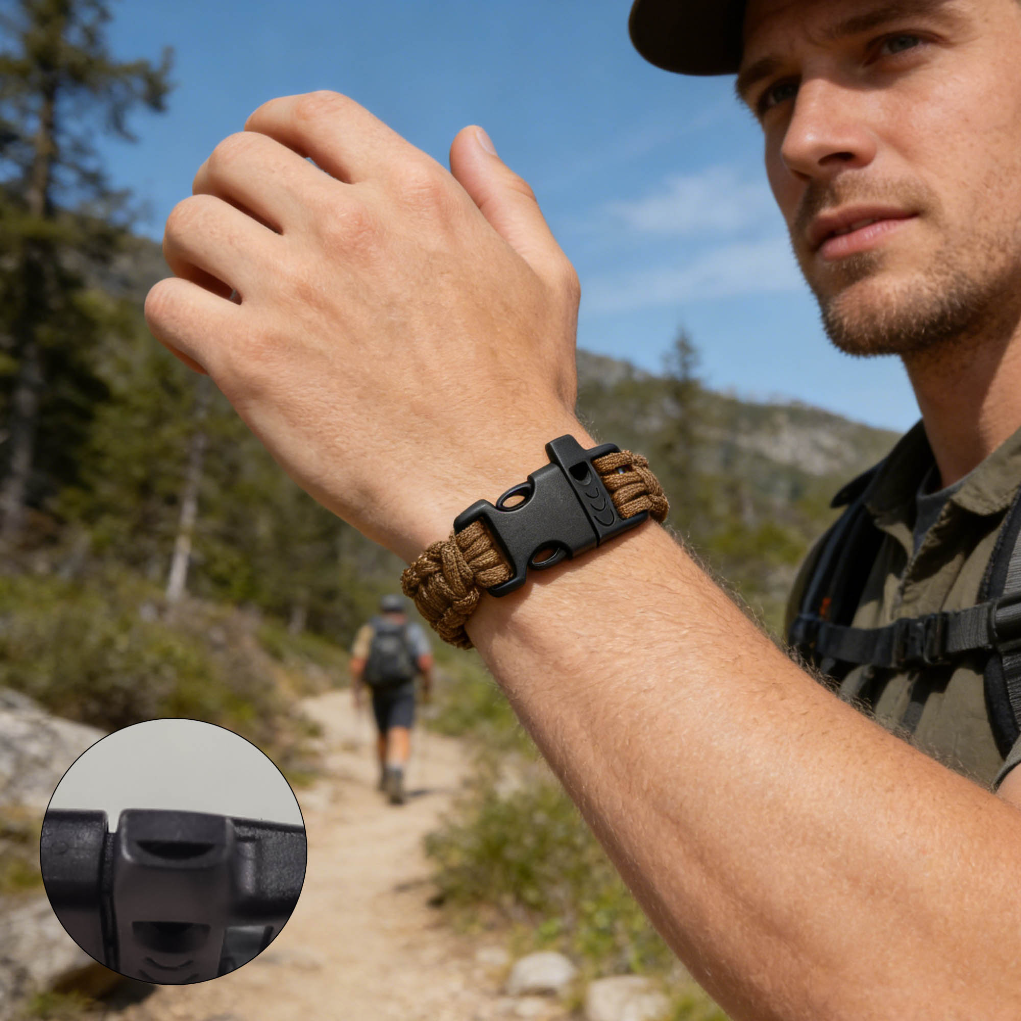 Paracord Bracelet With Whistle - Image 12