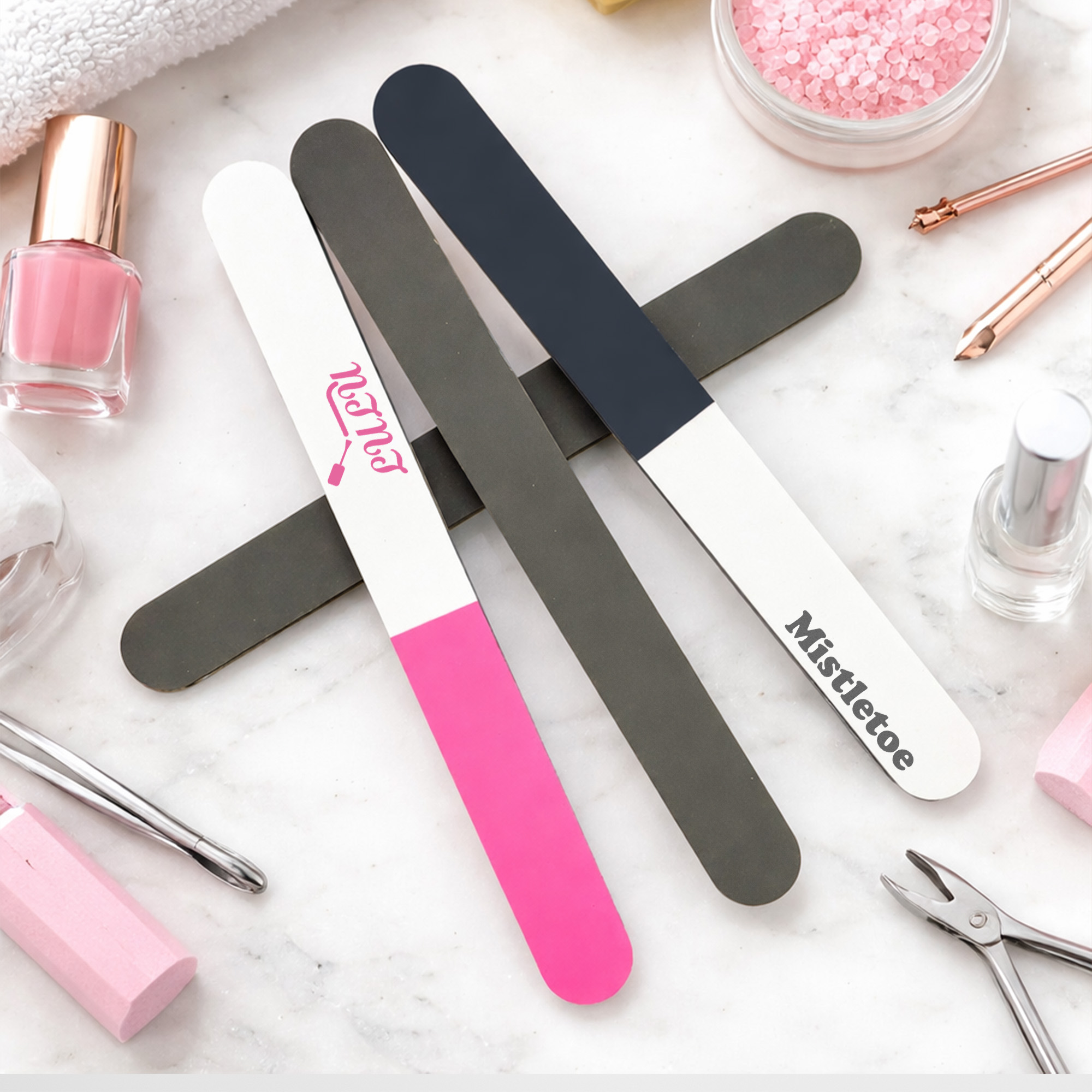 Pack of 10 Triple-Sided Nail File - Image 8