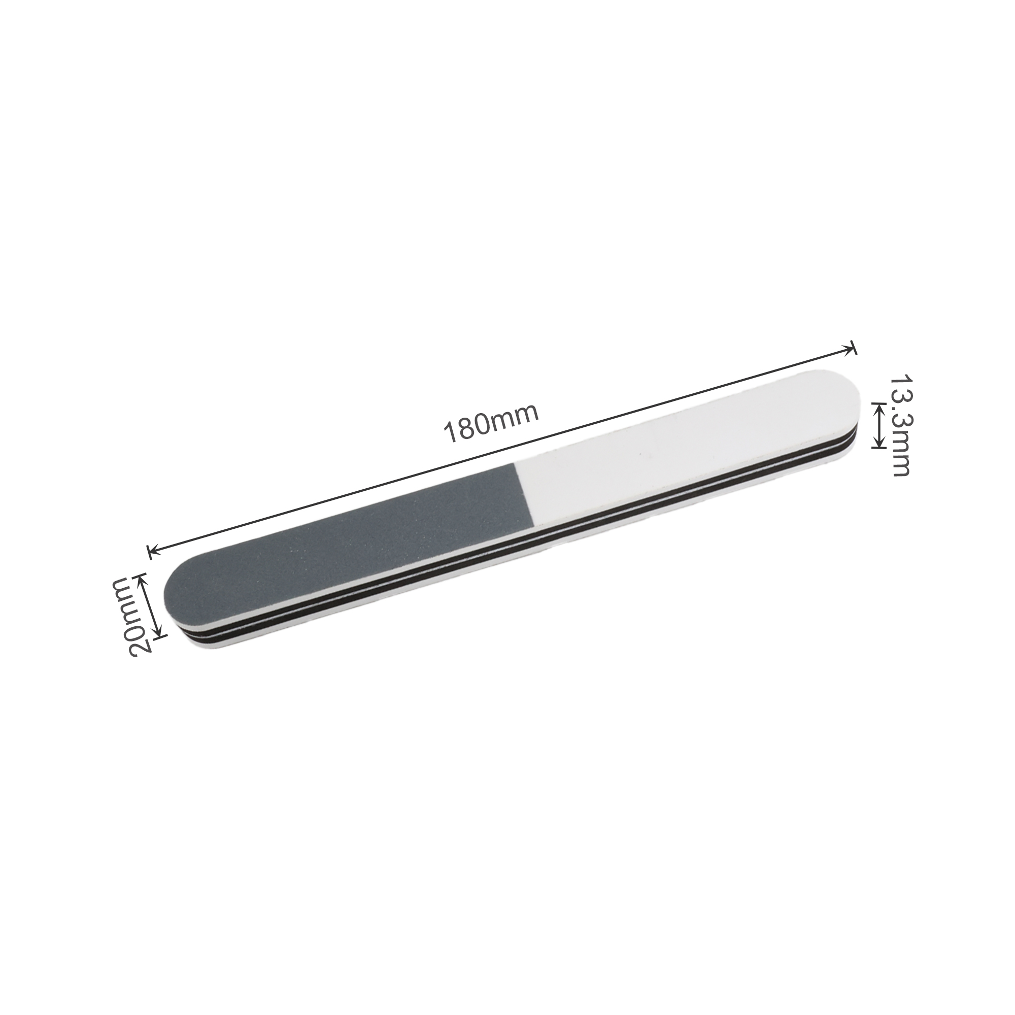 Pack of 10 Triple-Sided Nail File - Image 4