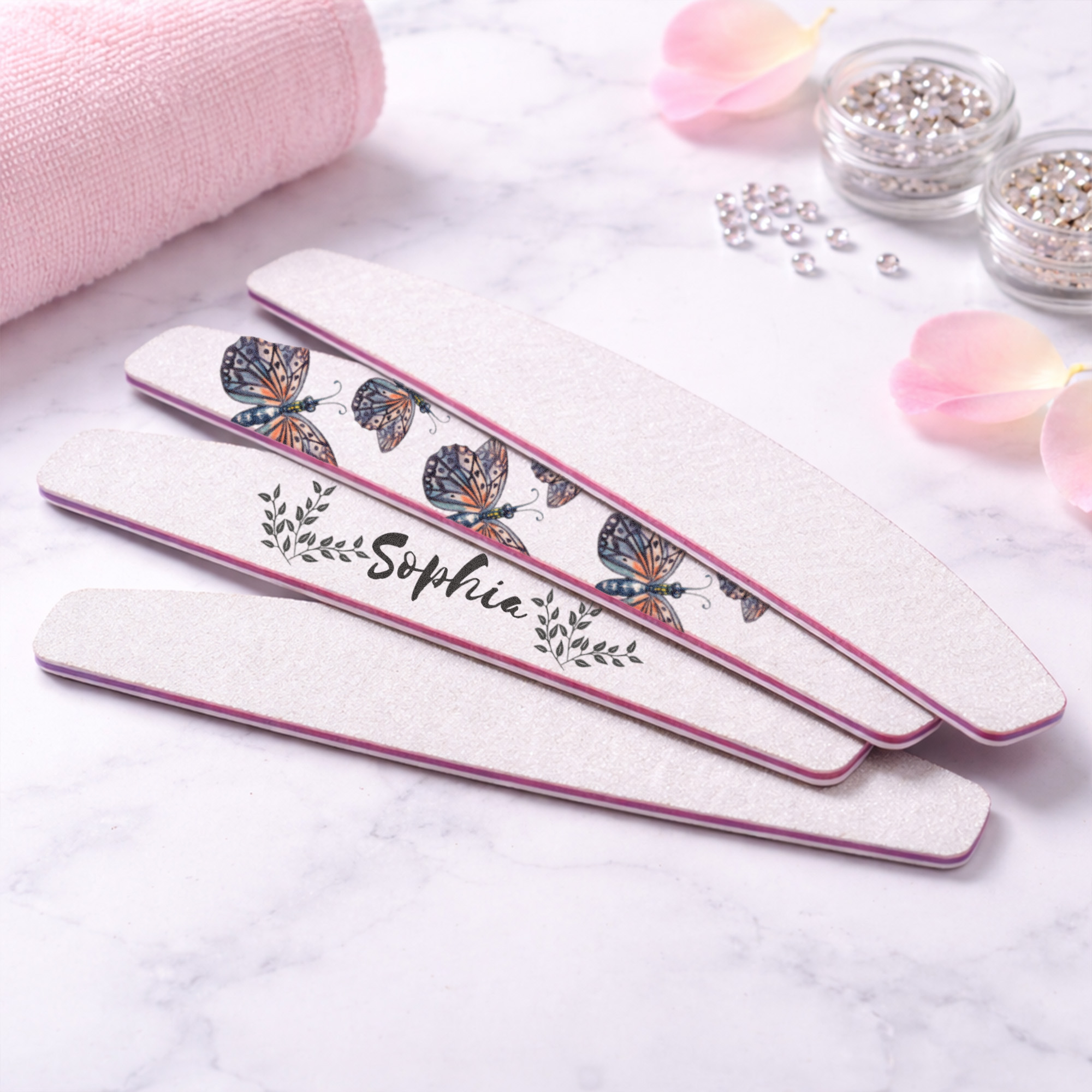 Half Moon Shape Nail File - Image 7