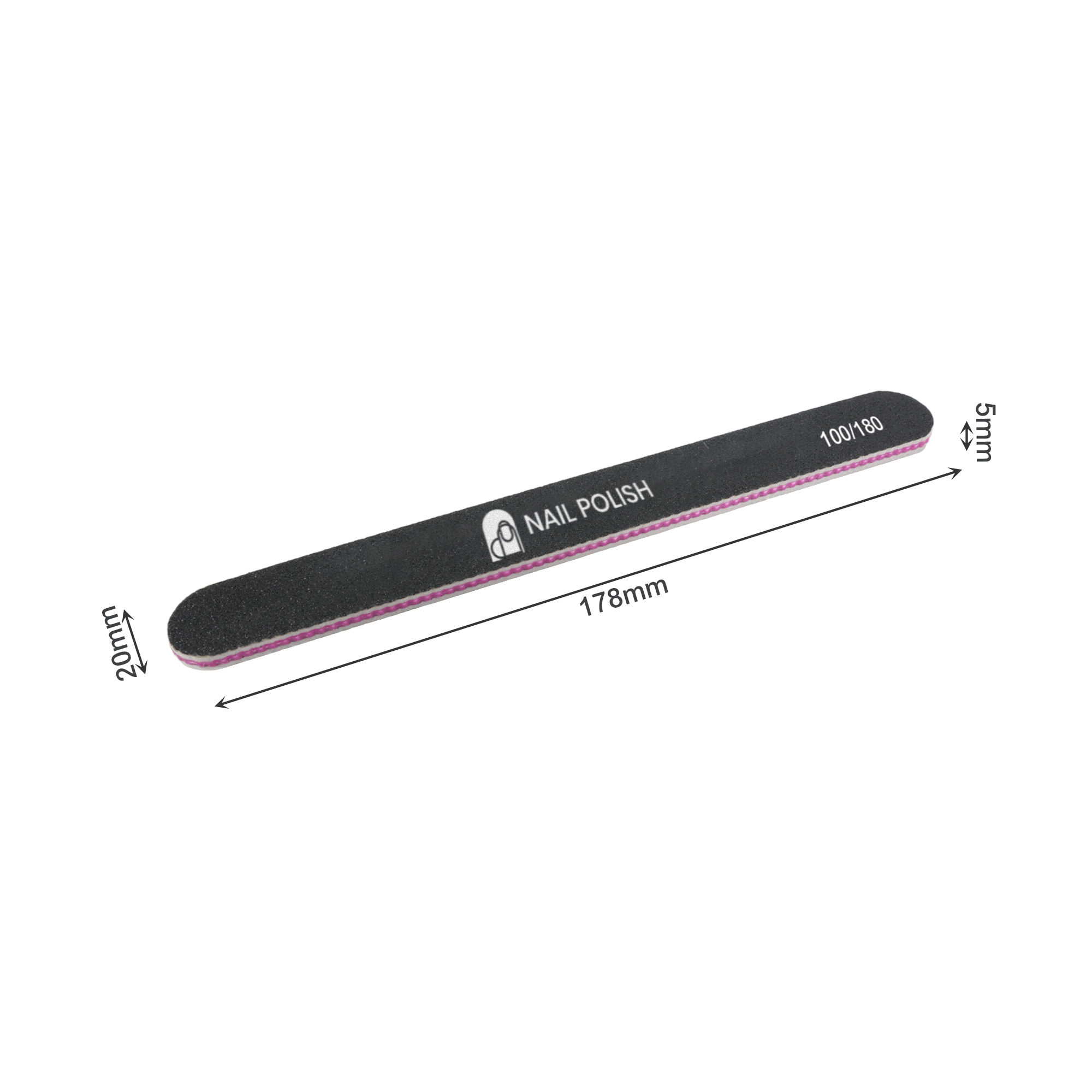 Straight Shape Nail File - Image 4