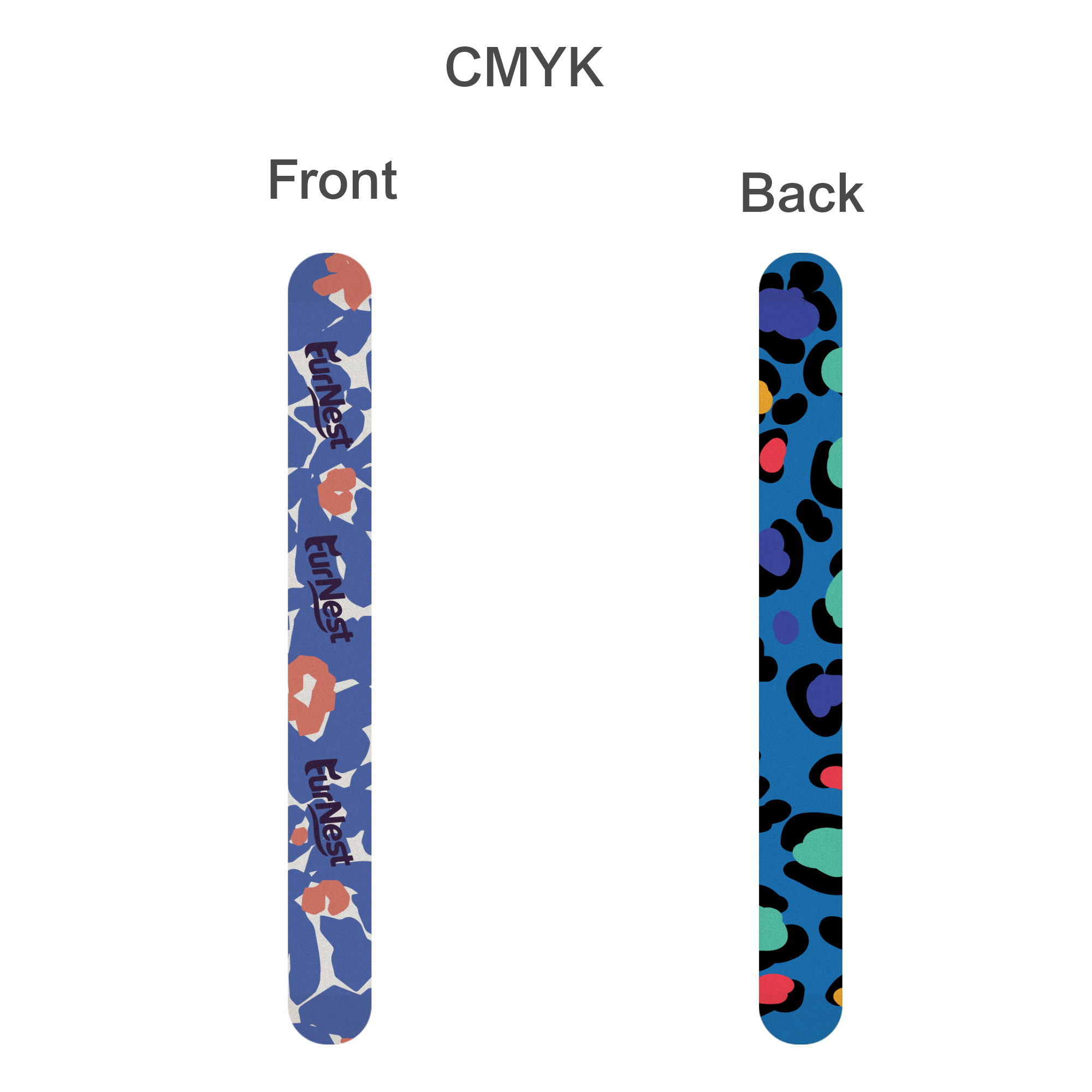 Full colour Print Sandpaper Nail File - Image 4