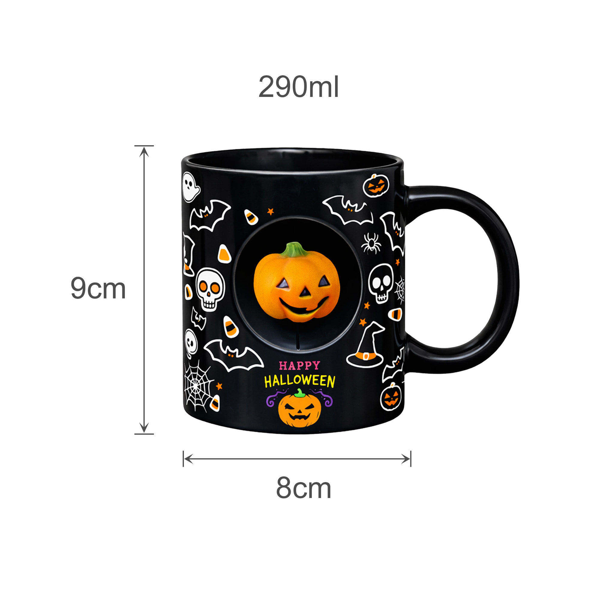 Ceramic Coffee Mug with Custom Spinner Toy - Image 8