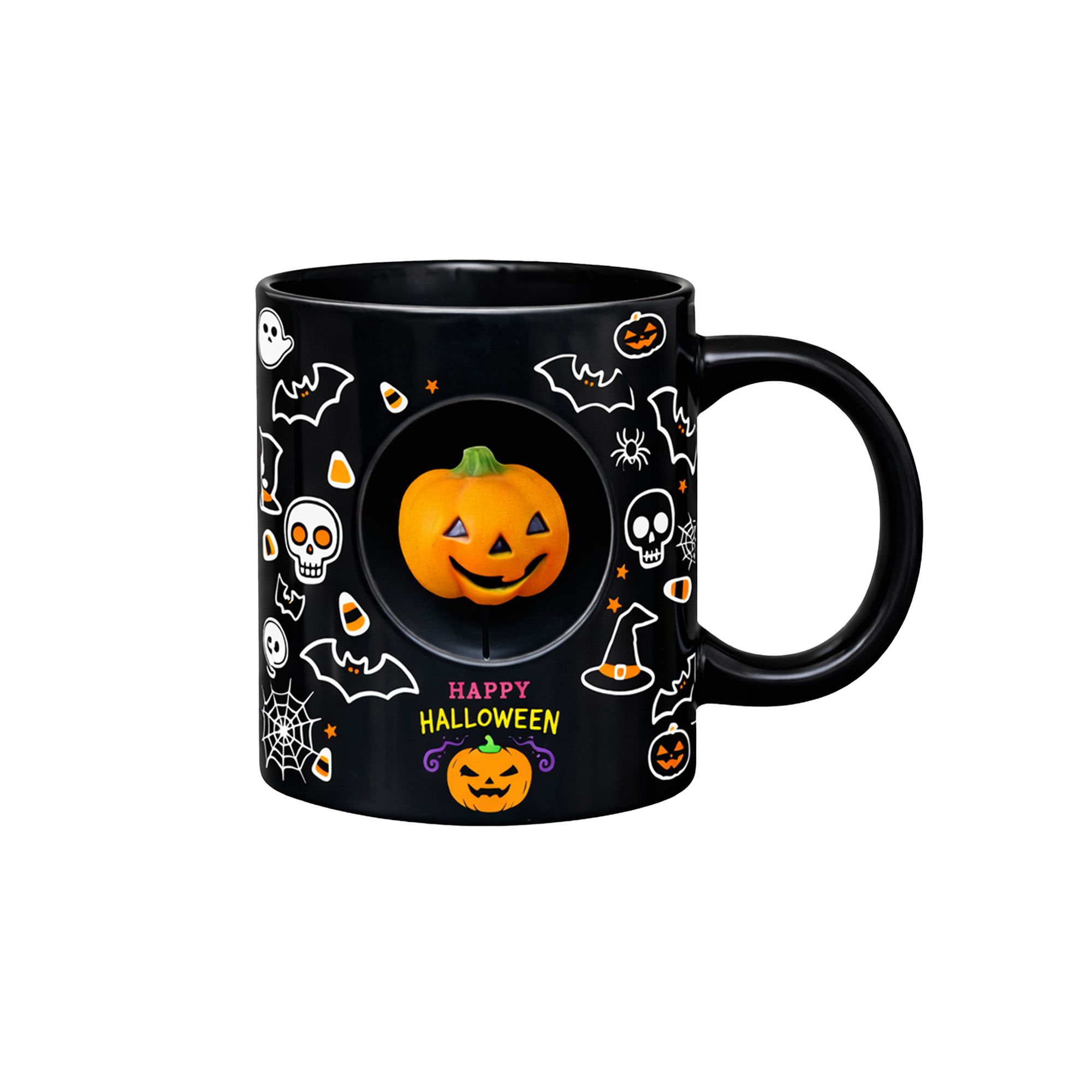 Ceramic Coffee Mug with Custom Spinner Toy - Image 2