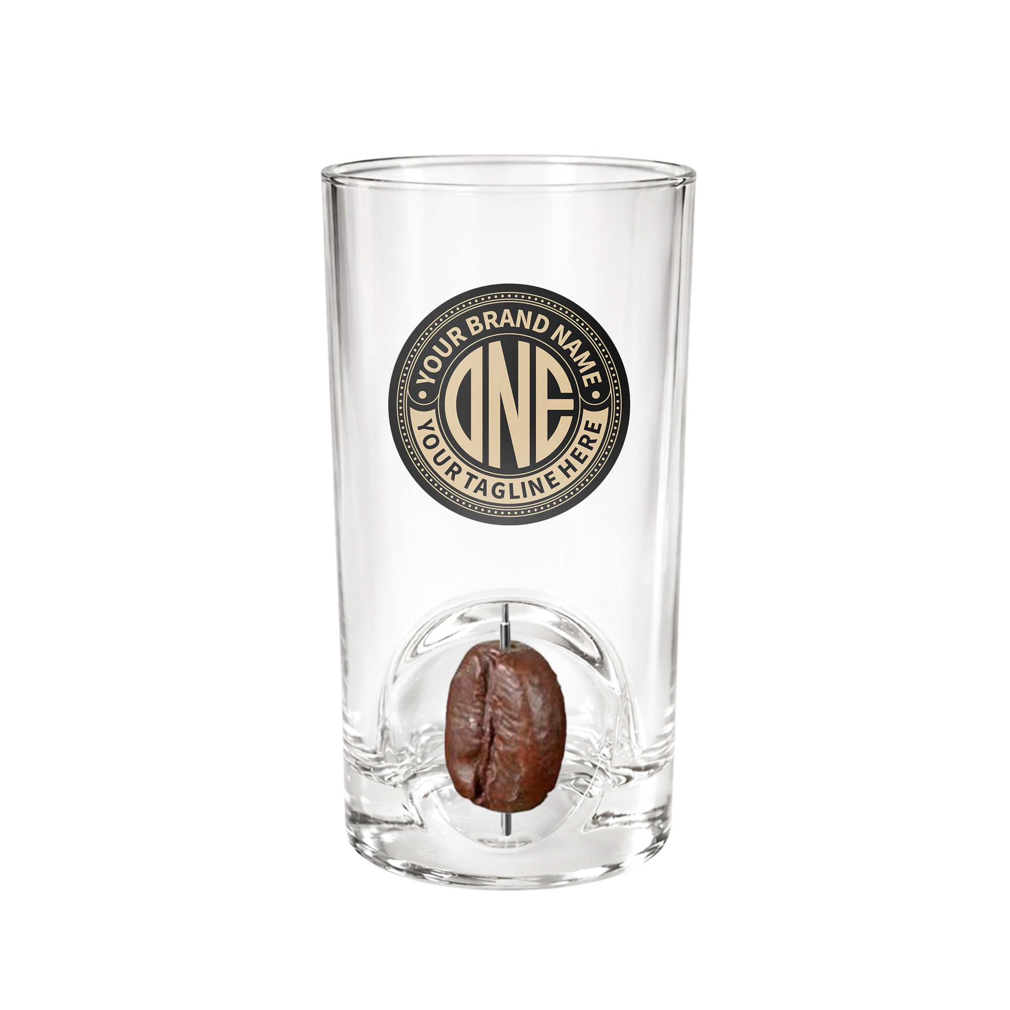 Glass Cup with Custom Spinner Toy - Image 4