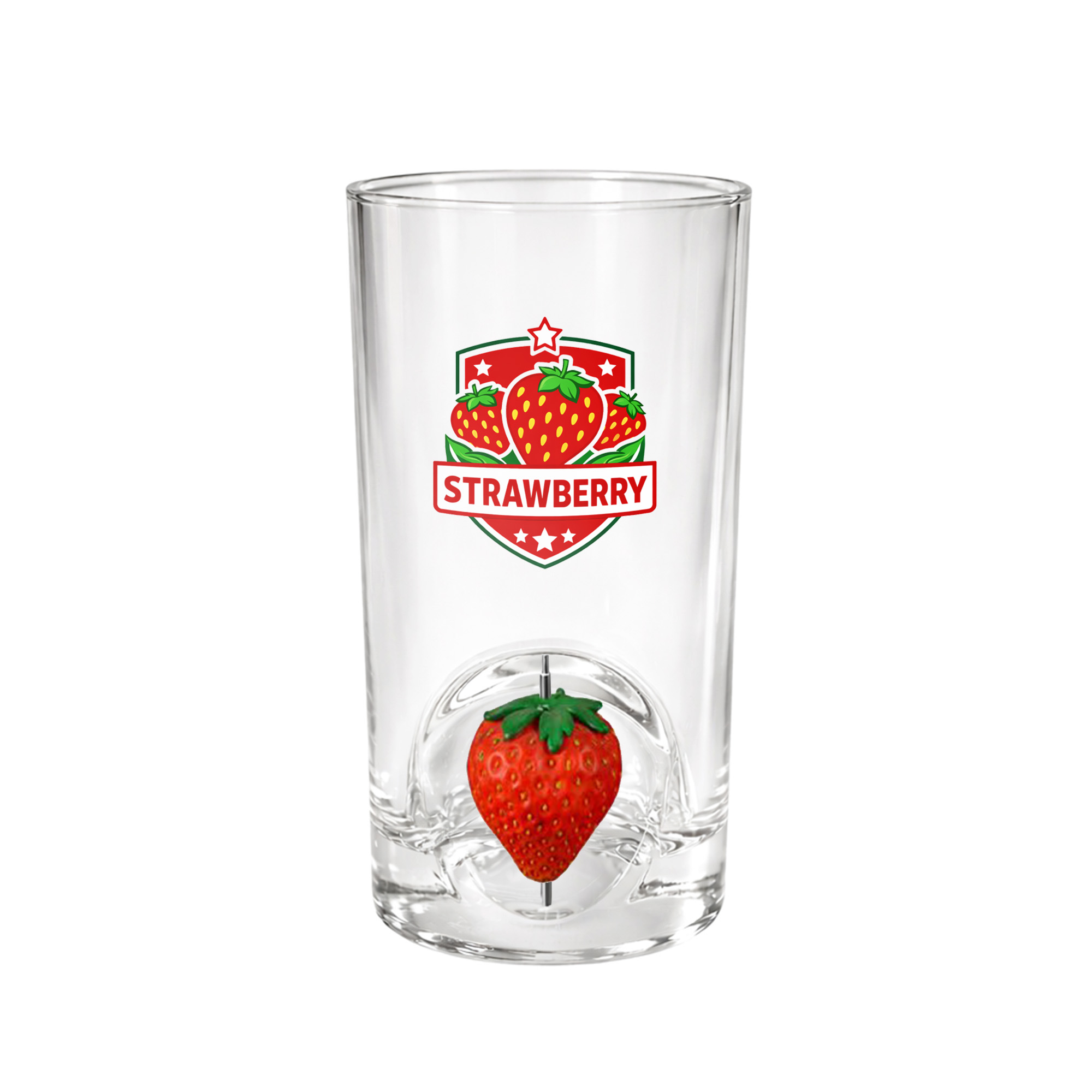 Glass Cup with Custom Spinner Toy - Image 3