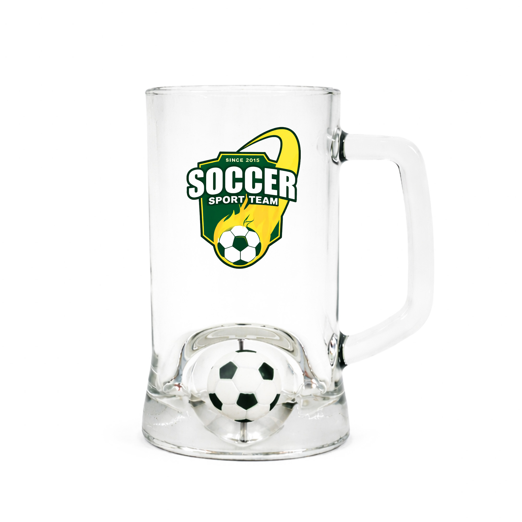 Beer Glass with Custom Spinner Toy - Image 2