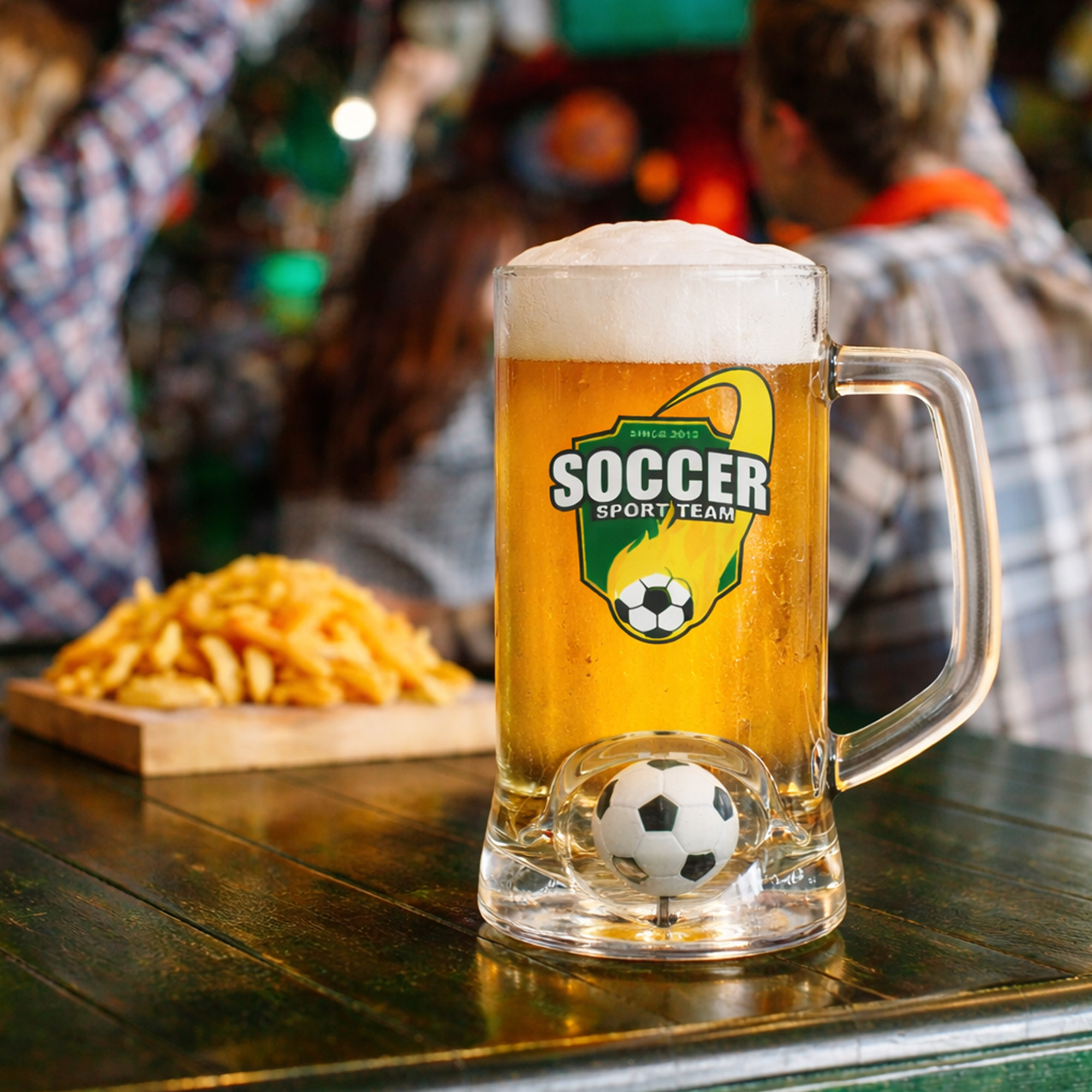 Beer Glass with Custom Spinner Toy - Image 9