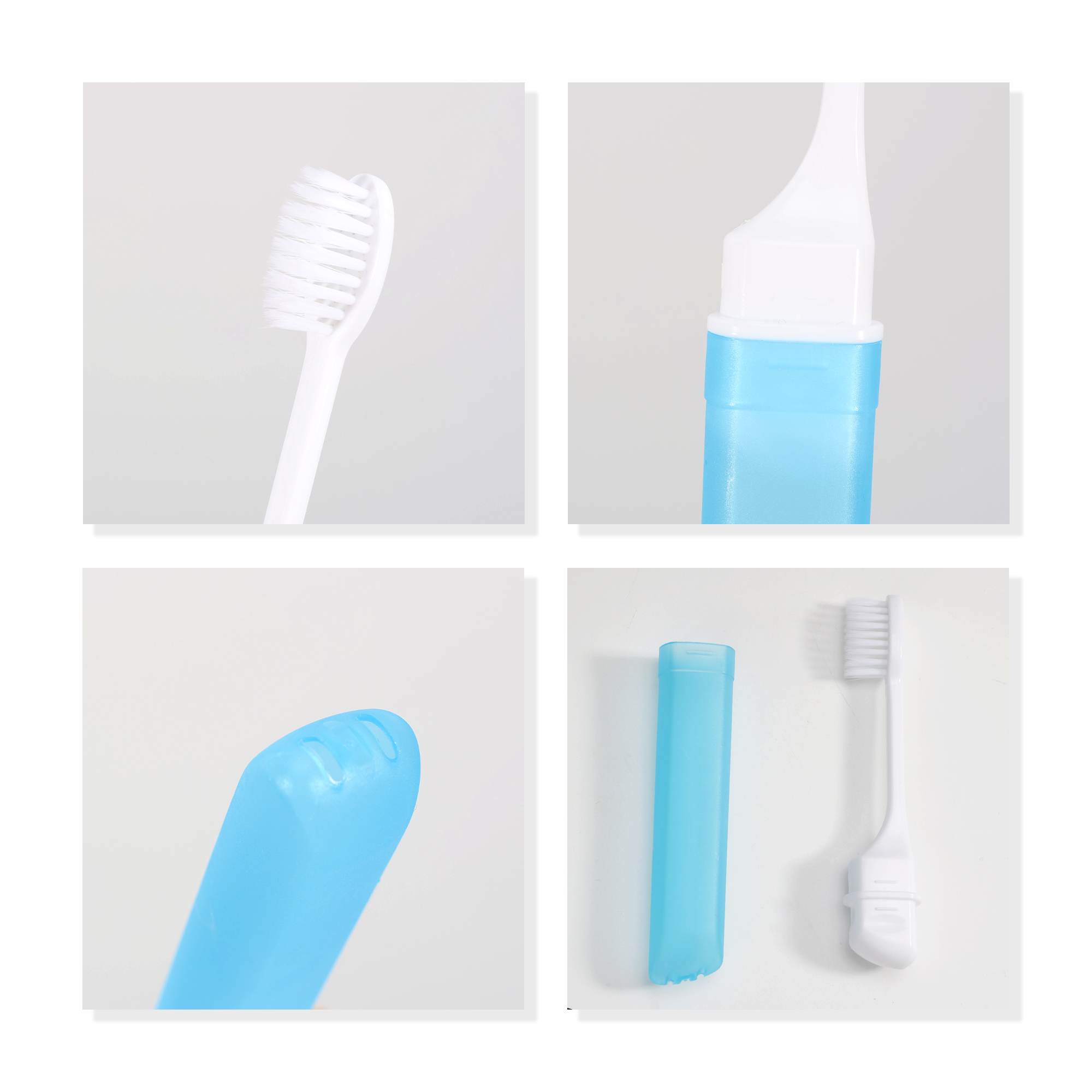 Transparent Foldable Handle Toothbrush - Image 9