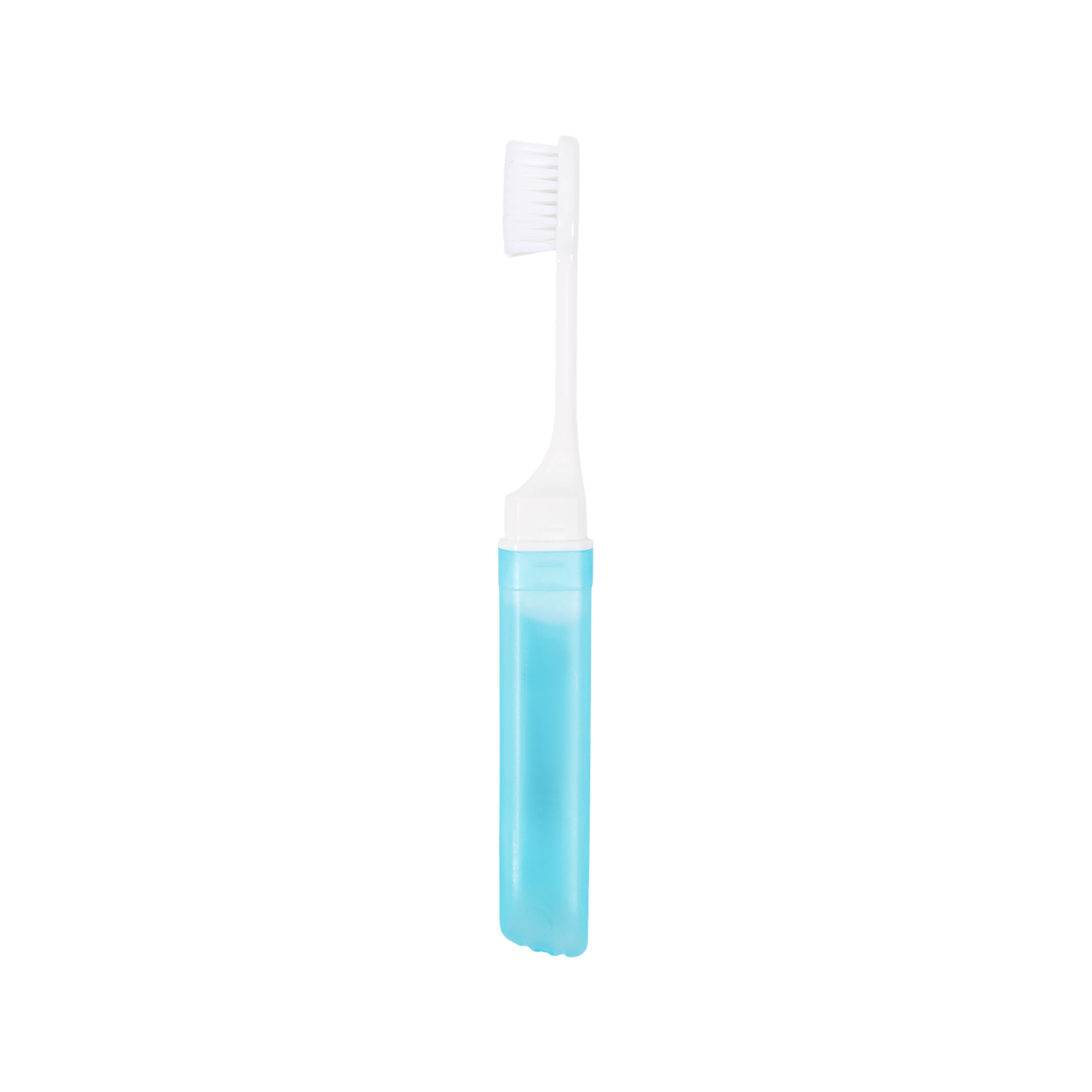 Transparent Foldable Handle Toothbrush - Image 3