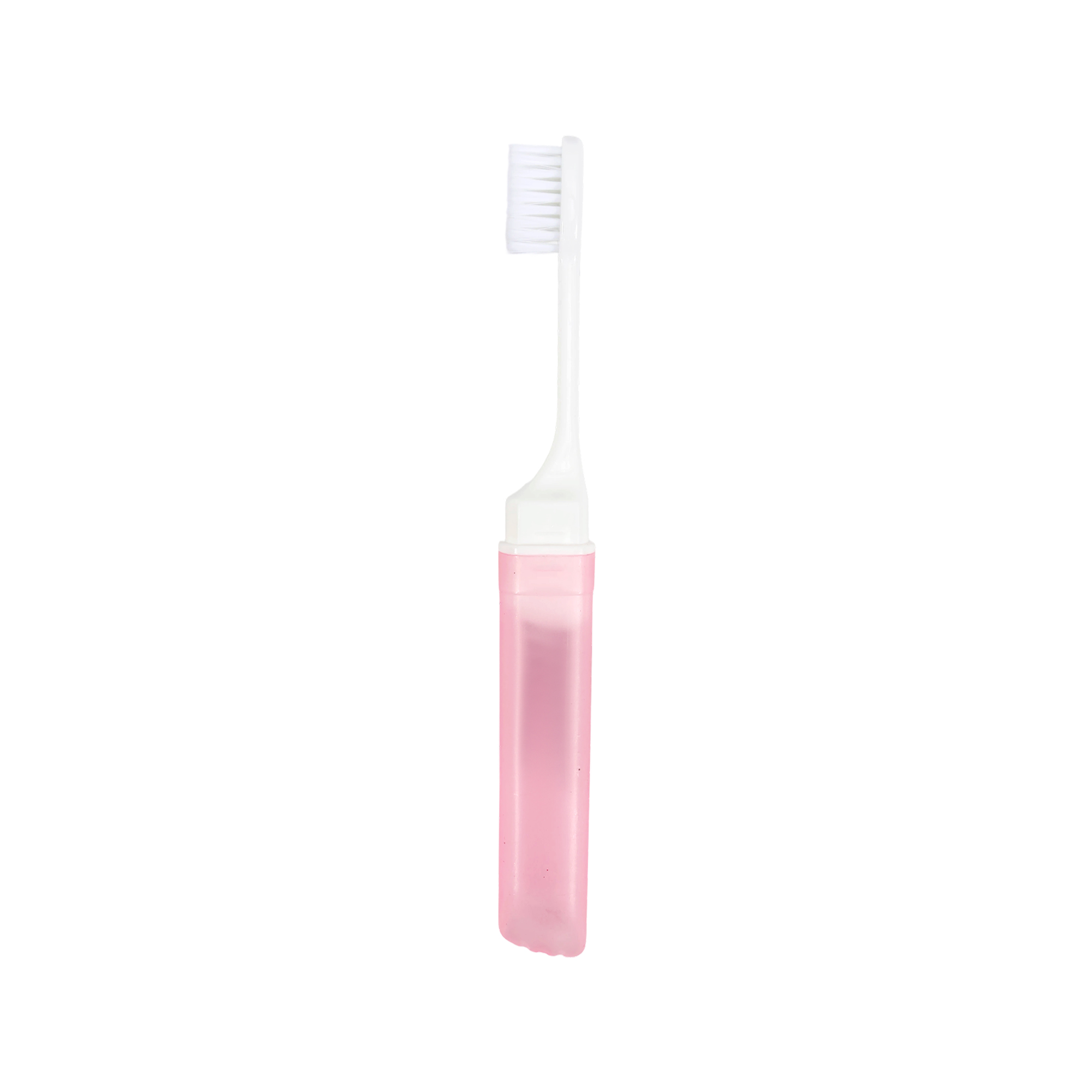 Transparent Foldable Handle Toothbrush - Image 2