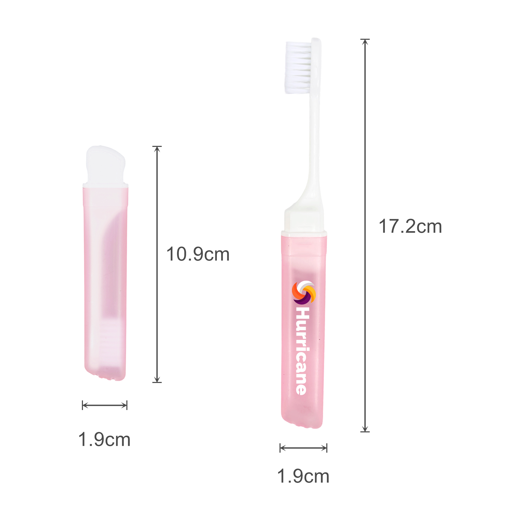 Transparent Foldable Handle Toothbrush - Image 7