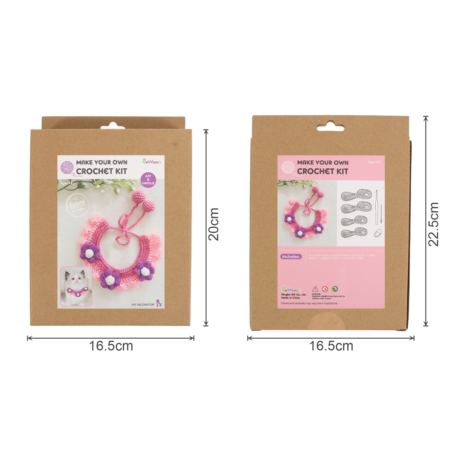 Custom Pet Bib Crochet Kit - Image 3