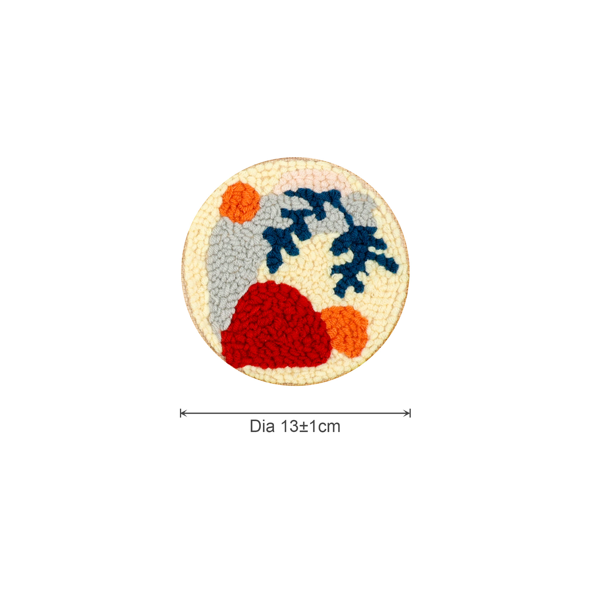 Custom Punch Needle Coaster Kit - Image 2