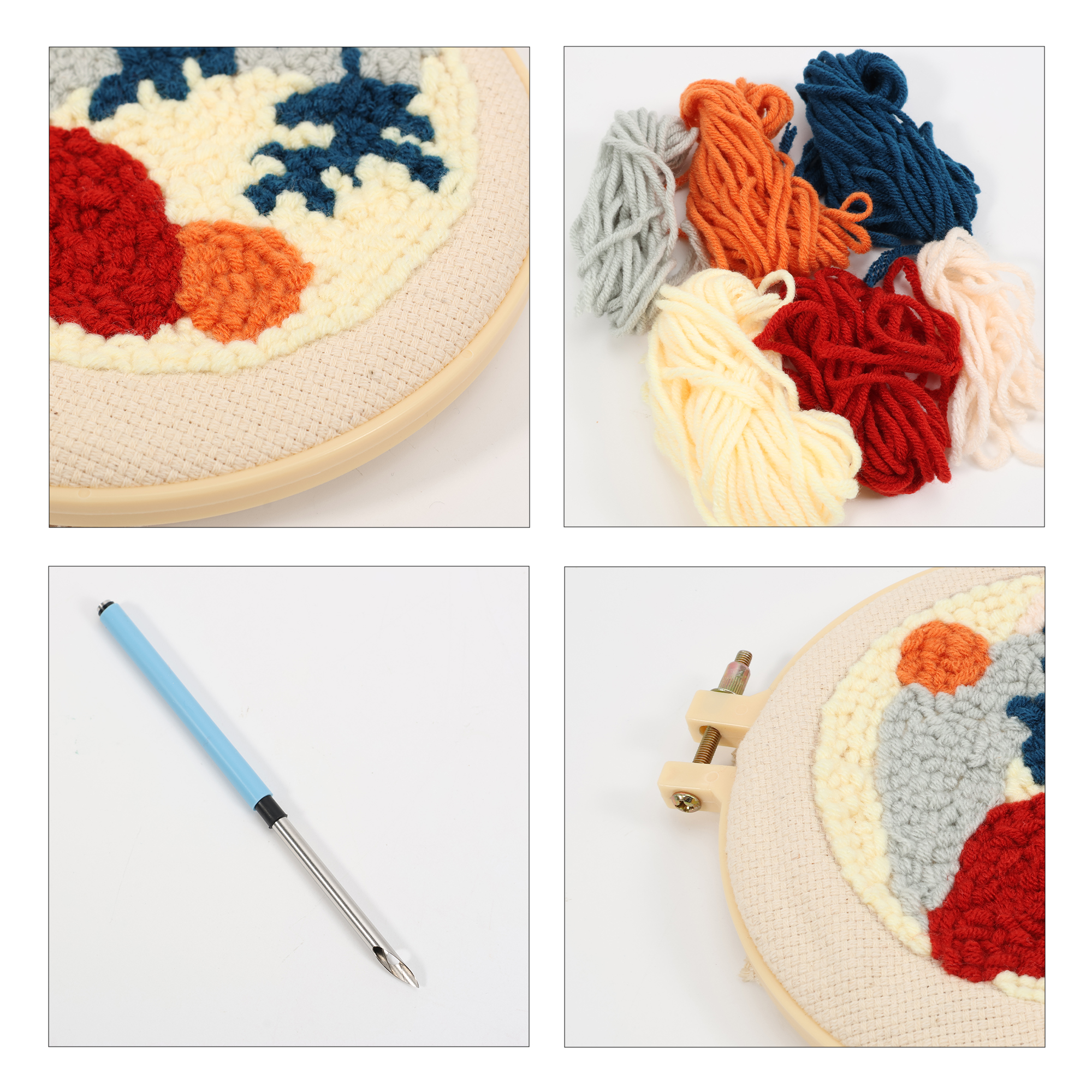 Custom Punch Needle Coaster Kit - Image 6