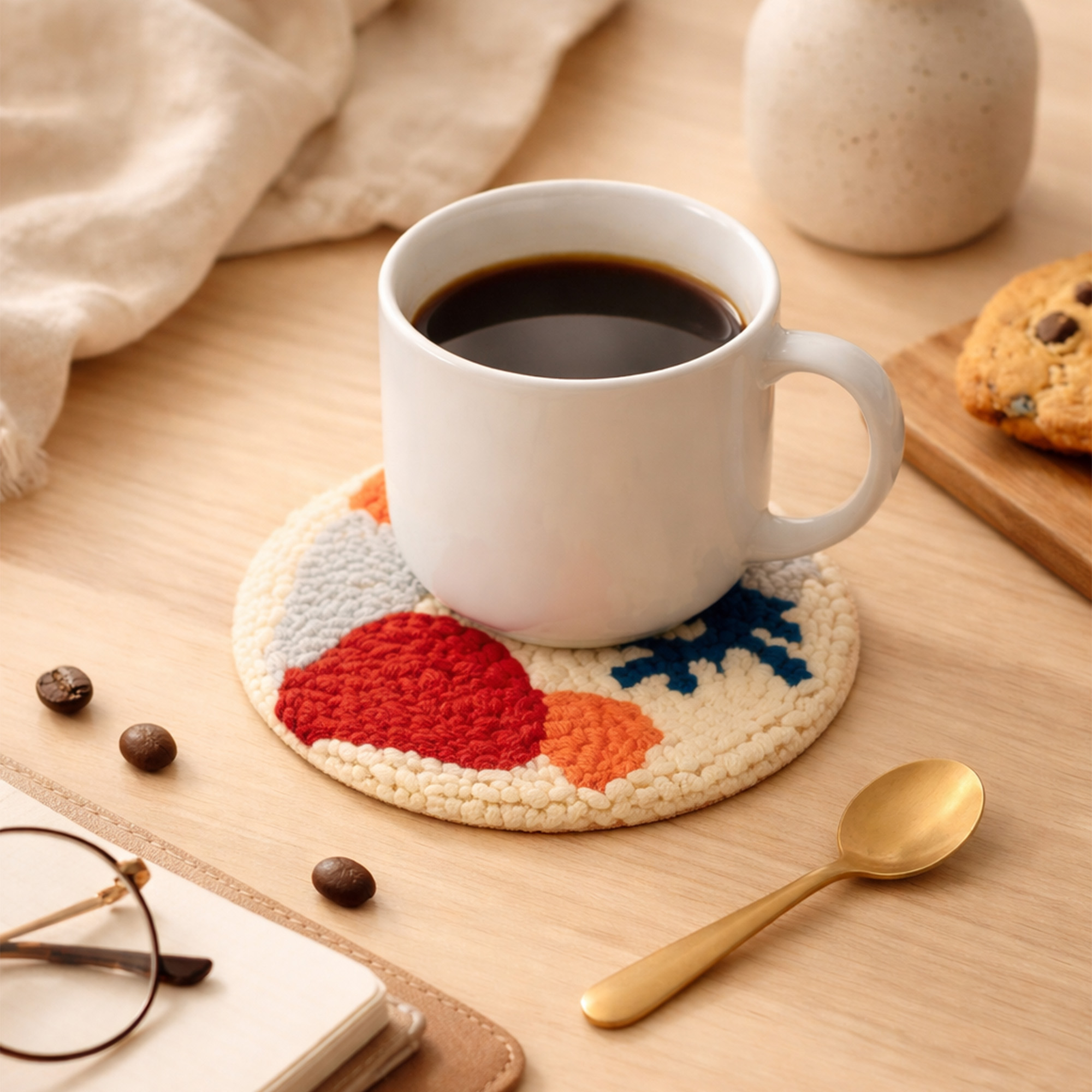 Custom Punch Needle Coaster Kit - Image 8