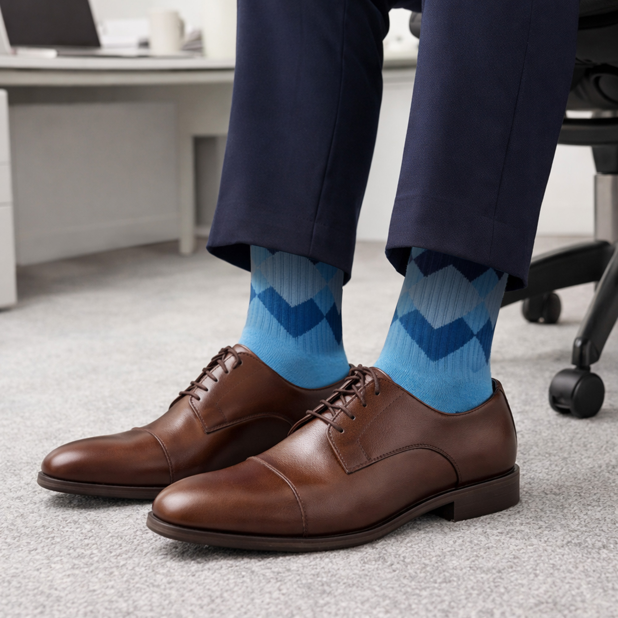 Crew Woven Work Socks - Image 13