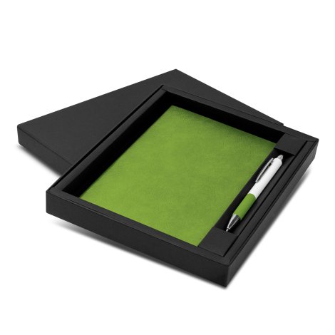 Genoa Notebook and Pen Gift Set - Image 6