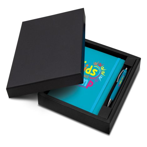 Omega Notebook and Pen Gift Set - Image 2