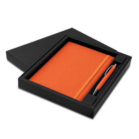 Omega Notebook and Pen Gift Set - Image 5