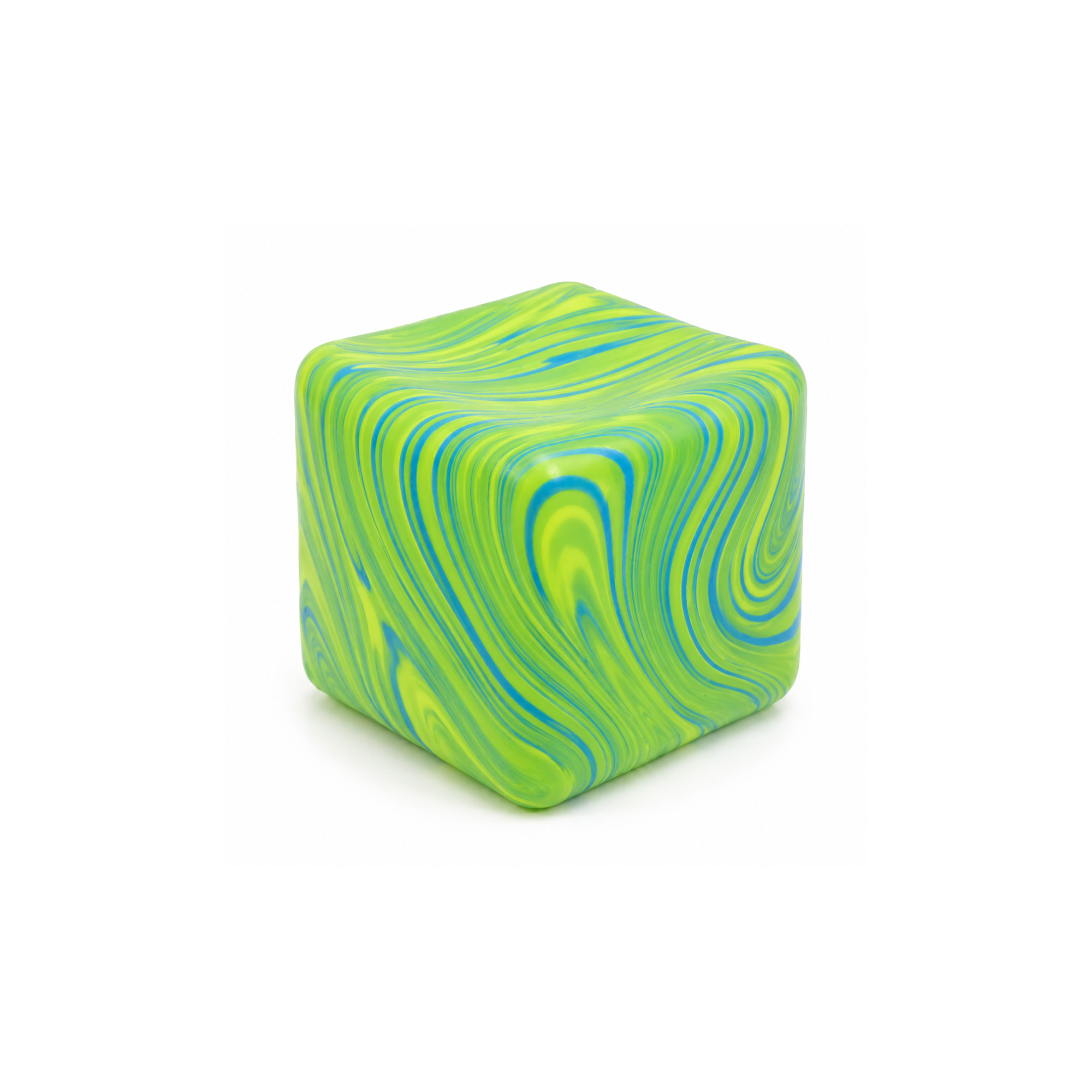 Squishy Stress Relief Colourful Cube - Image 5