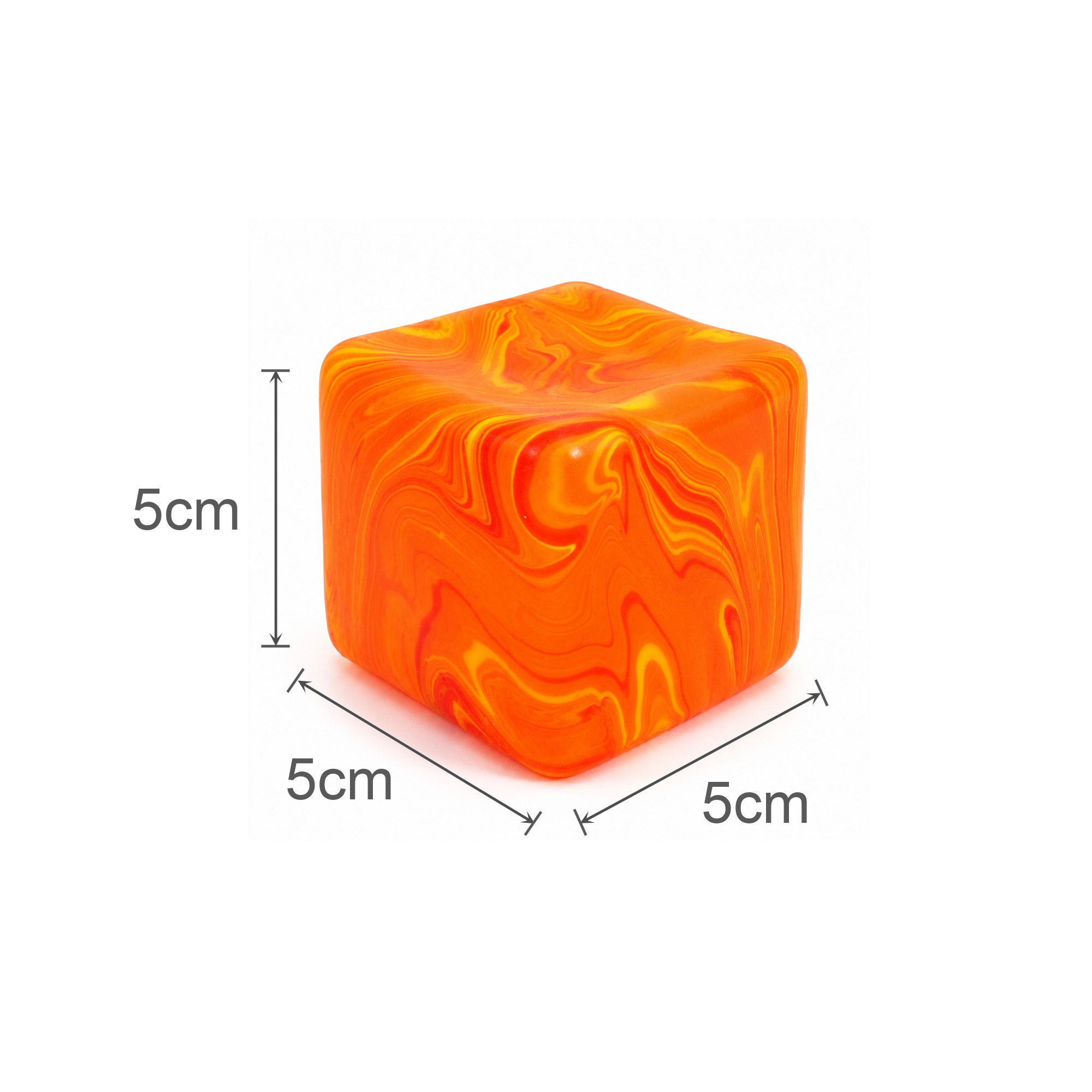 Squishy Stress Relief Colourful Cube - Image 6