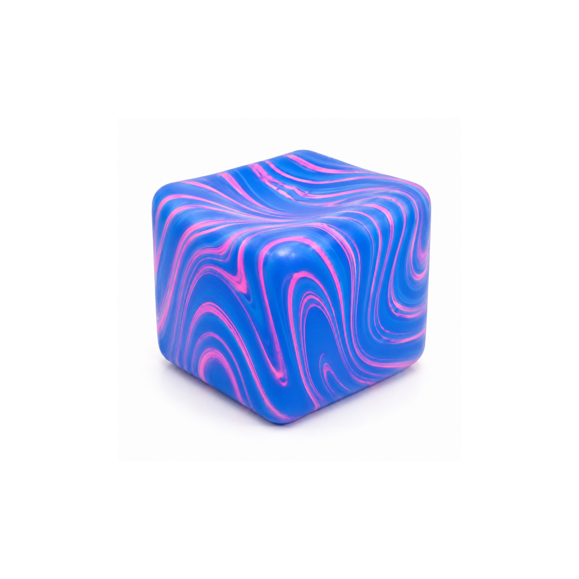Squishy Stress Relief Colourful Cube - Image 4