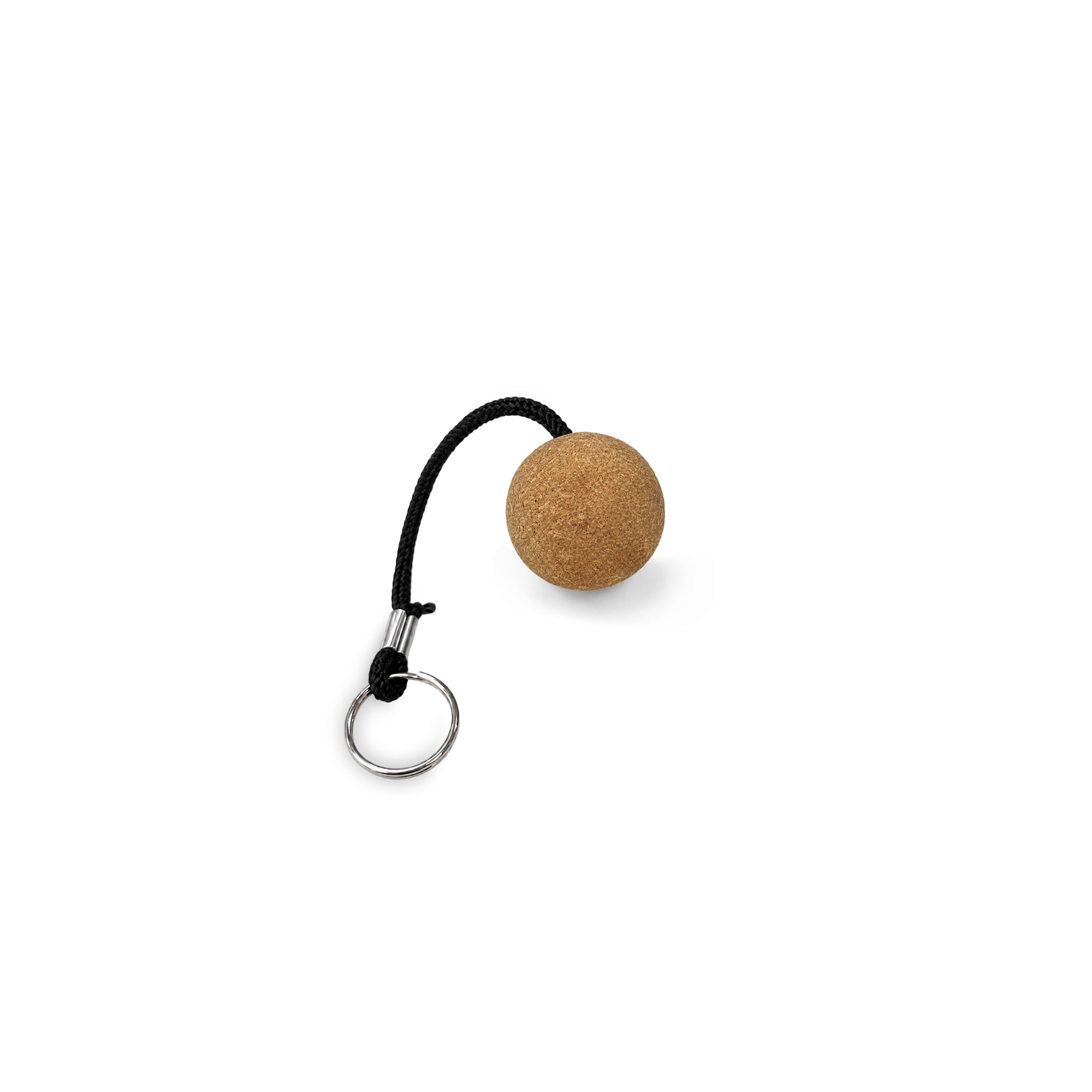 Cork Ball Keyring - Image 2