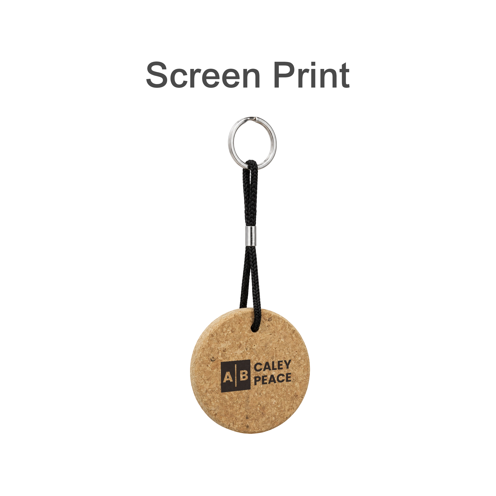 Round Cork Keyring - Image 5