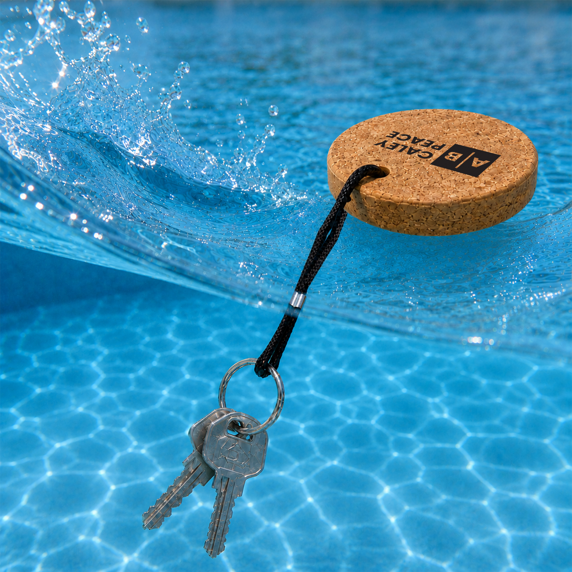 Round Cork Keyring - Image 6
