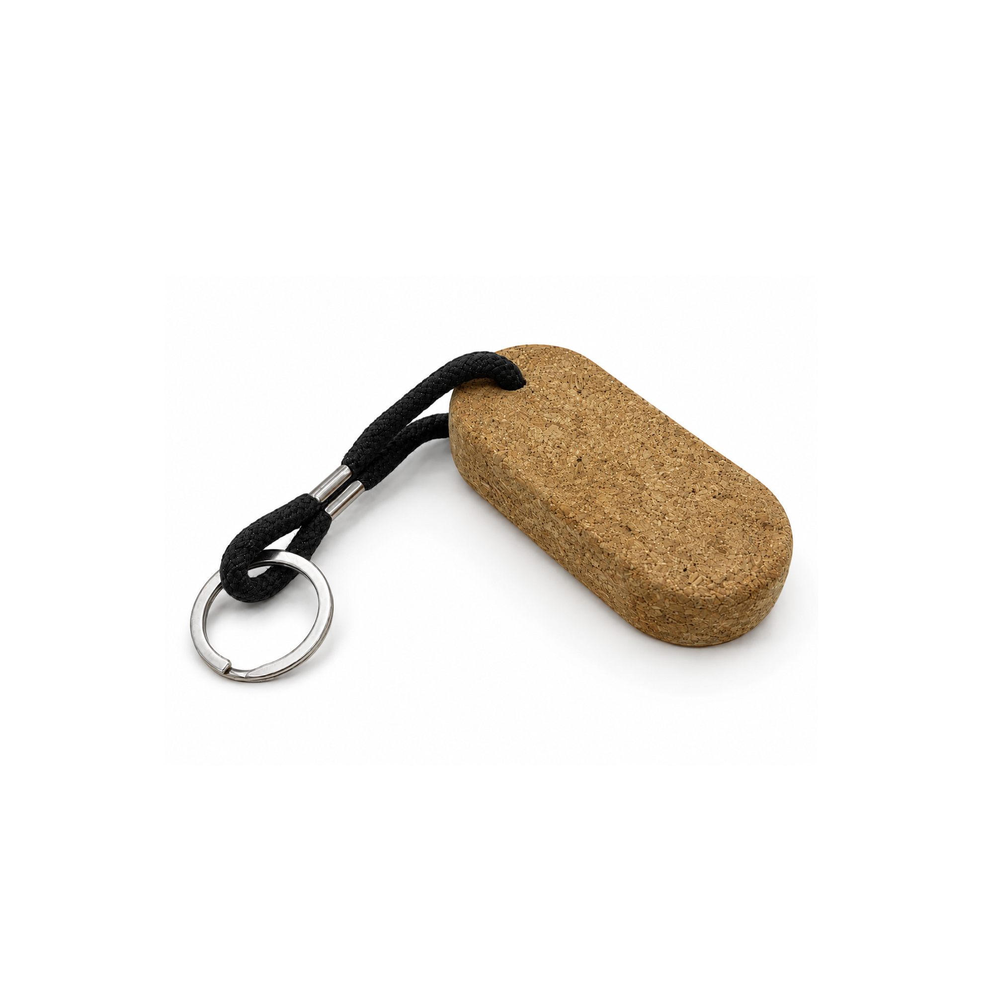 Oval Cork Keyring B - Image 2